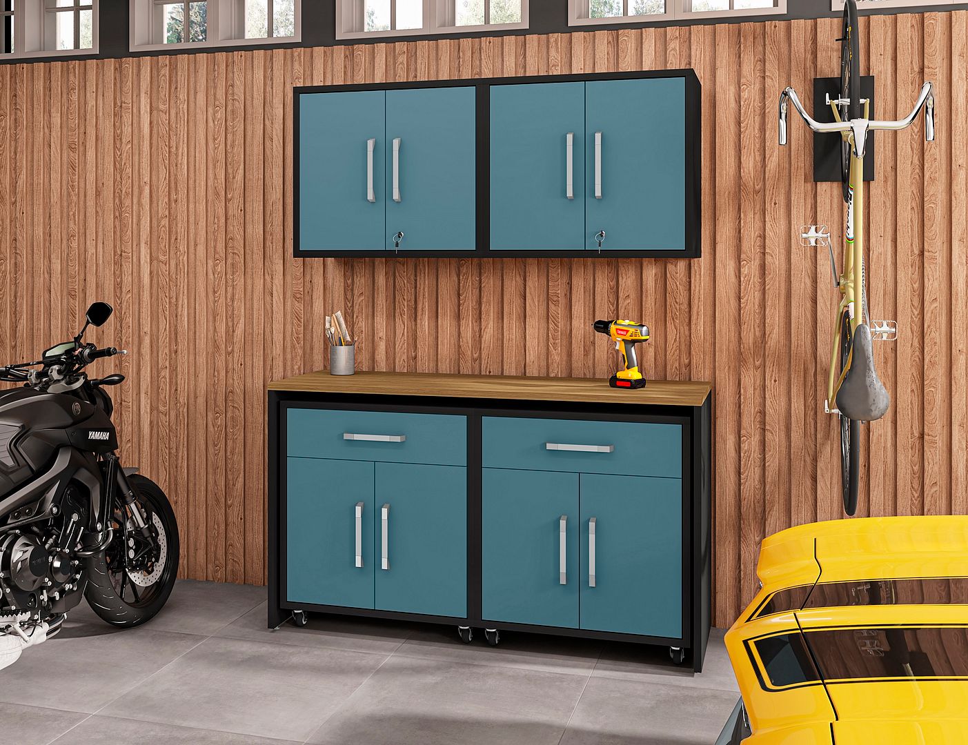 Eiffel 5-Piece Garage Storage Set
