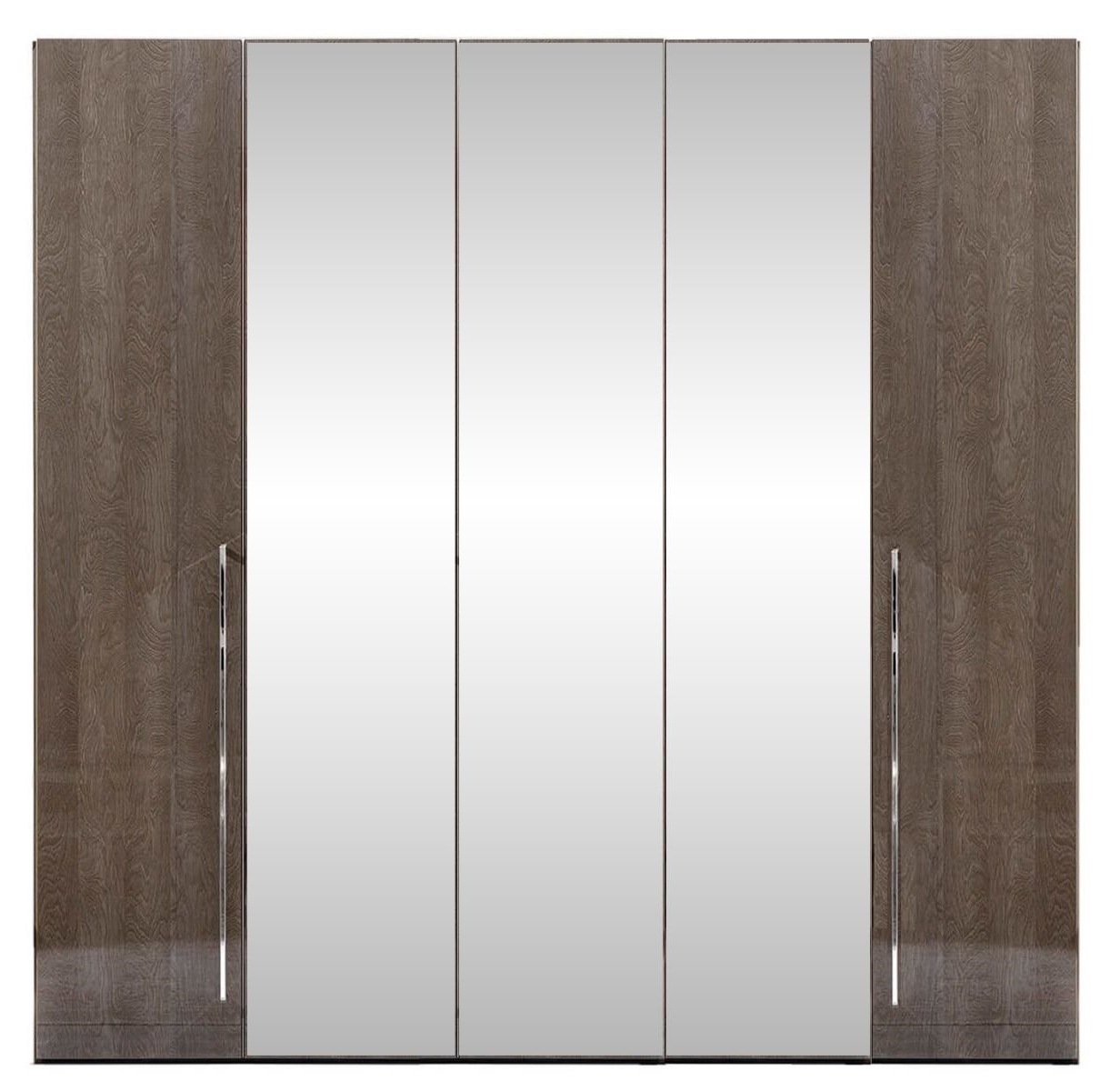 Kroma 4-Door Wardrobe 3 Mirror Doors