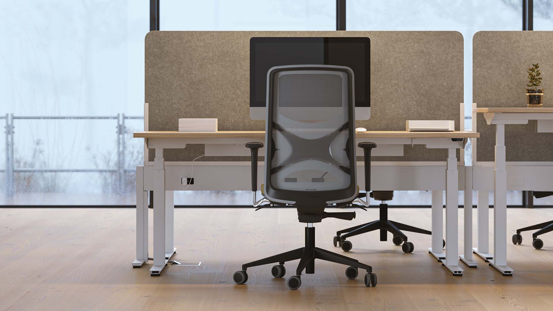 Muro Customizable Power Beam for Desks