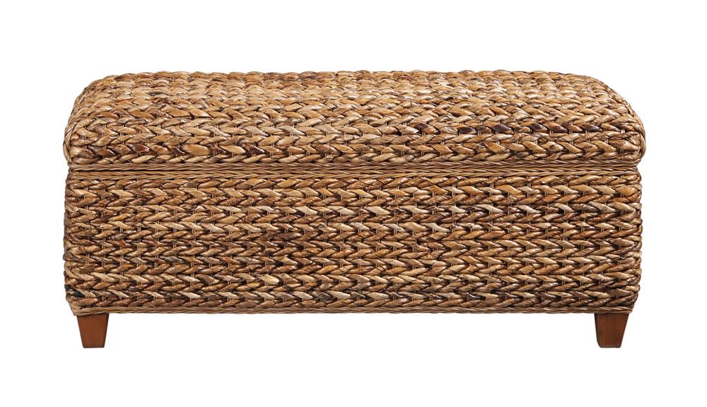 Laughton Hand-Woven Storage Trunk