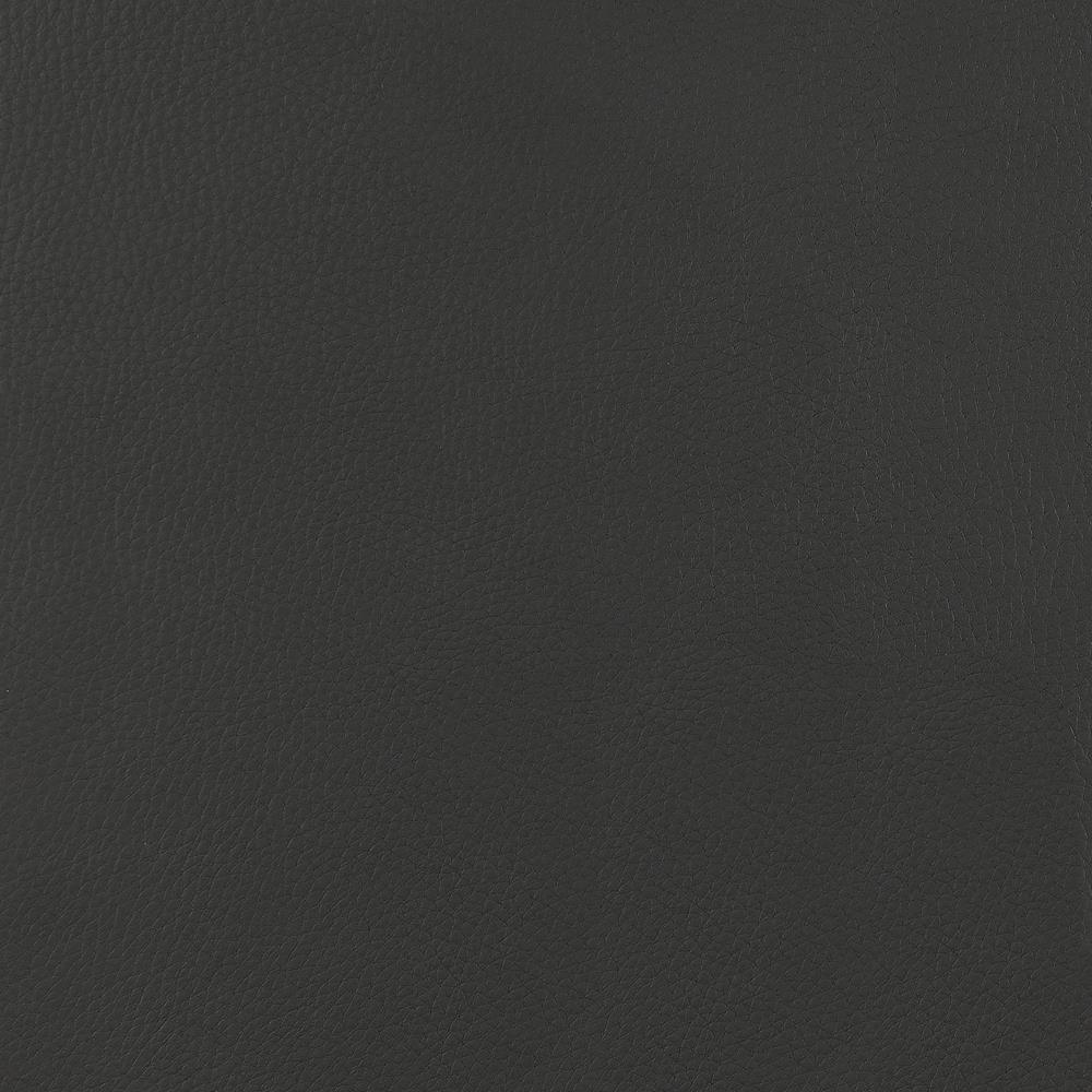 Bowman Round Leatherette Ottoman