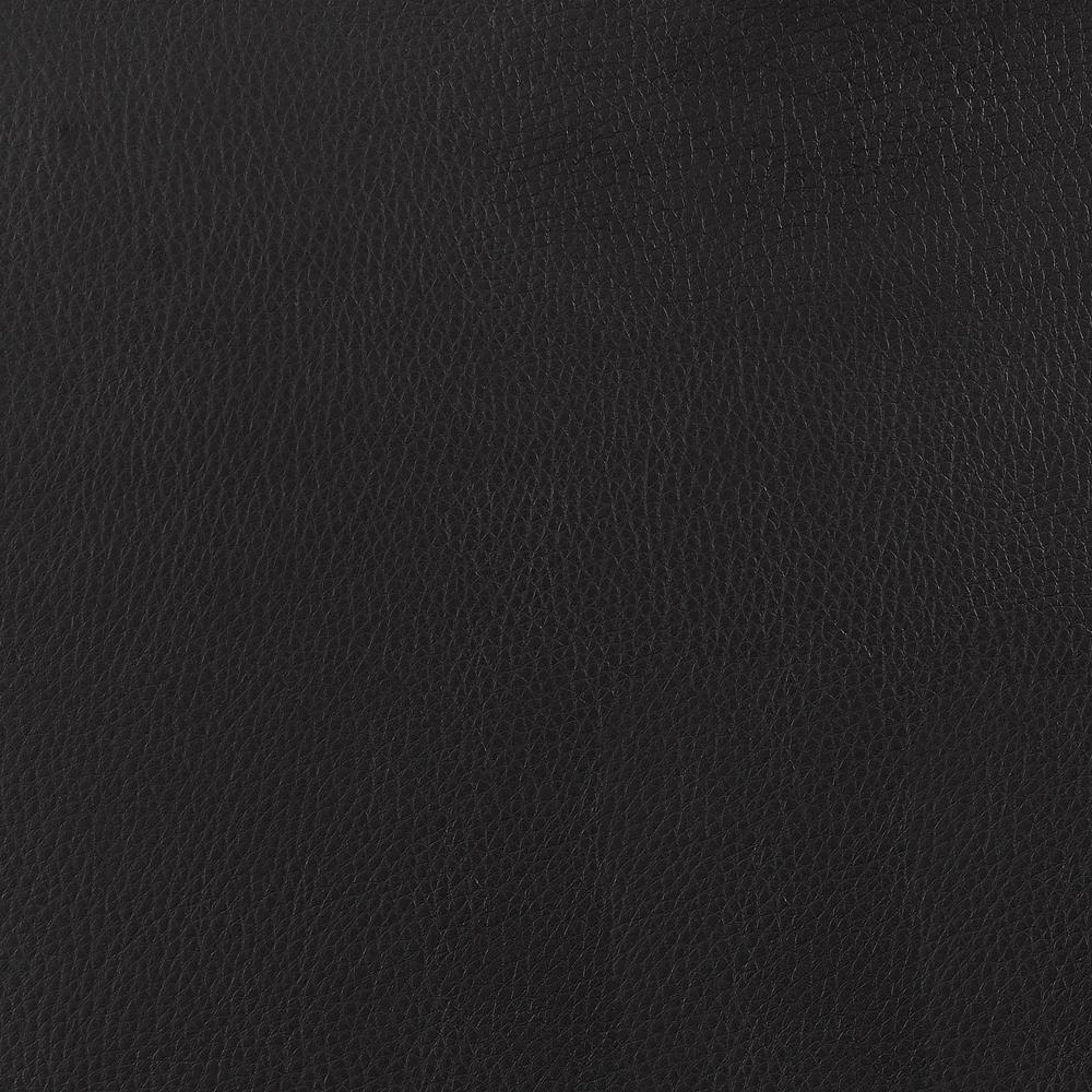 Bowman Round Leatherette Ottoman