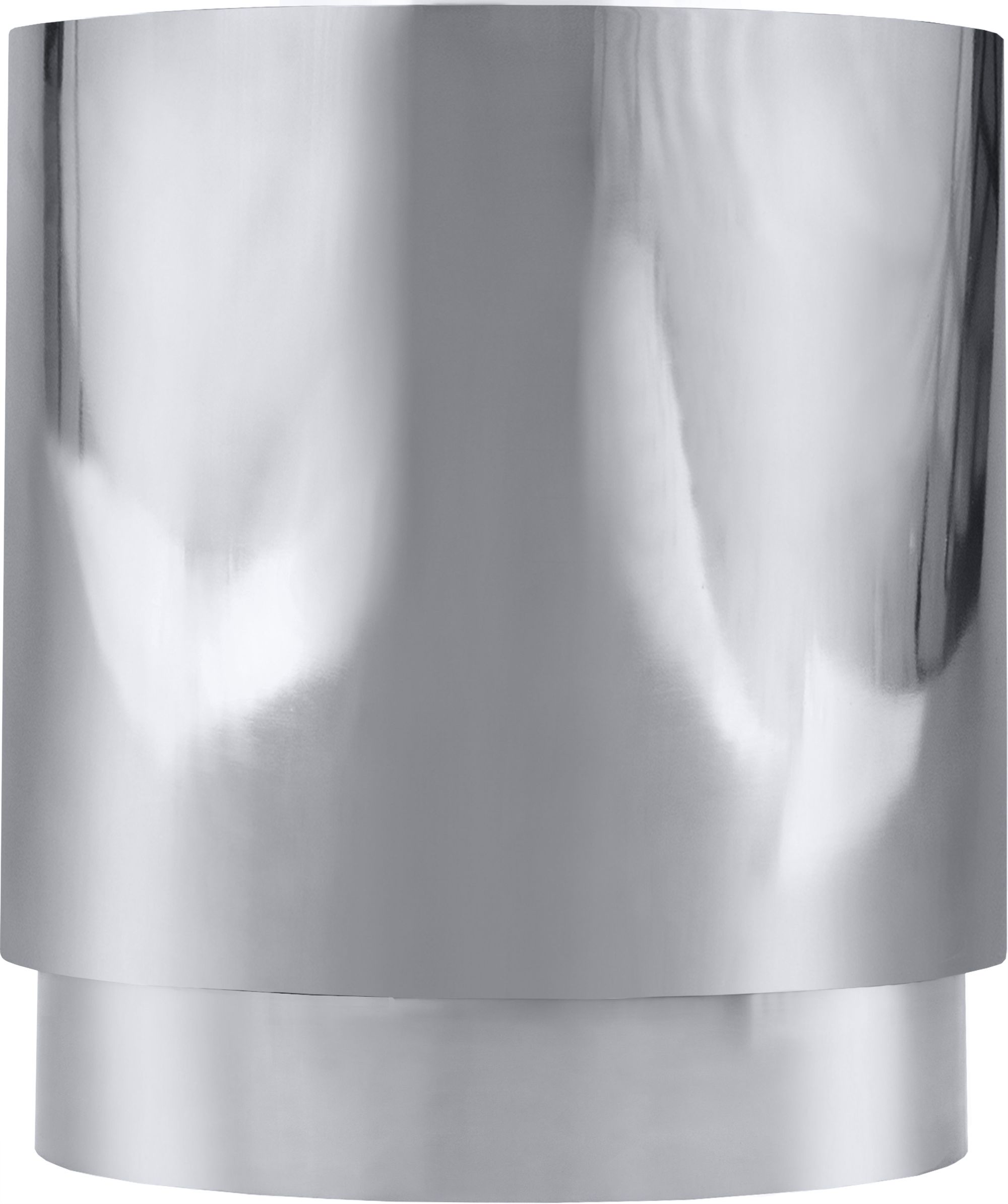 Jazzy 20" Round Stainless Steel End Table