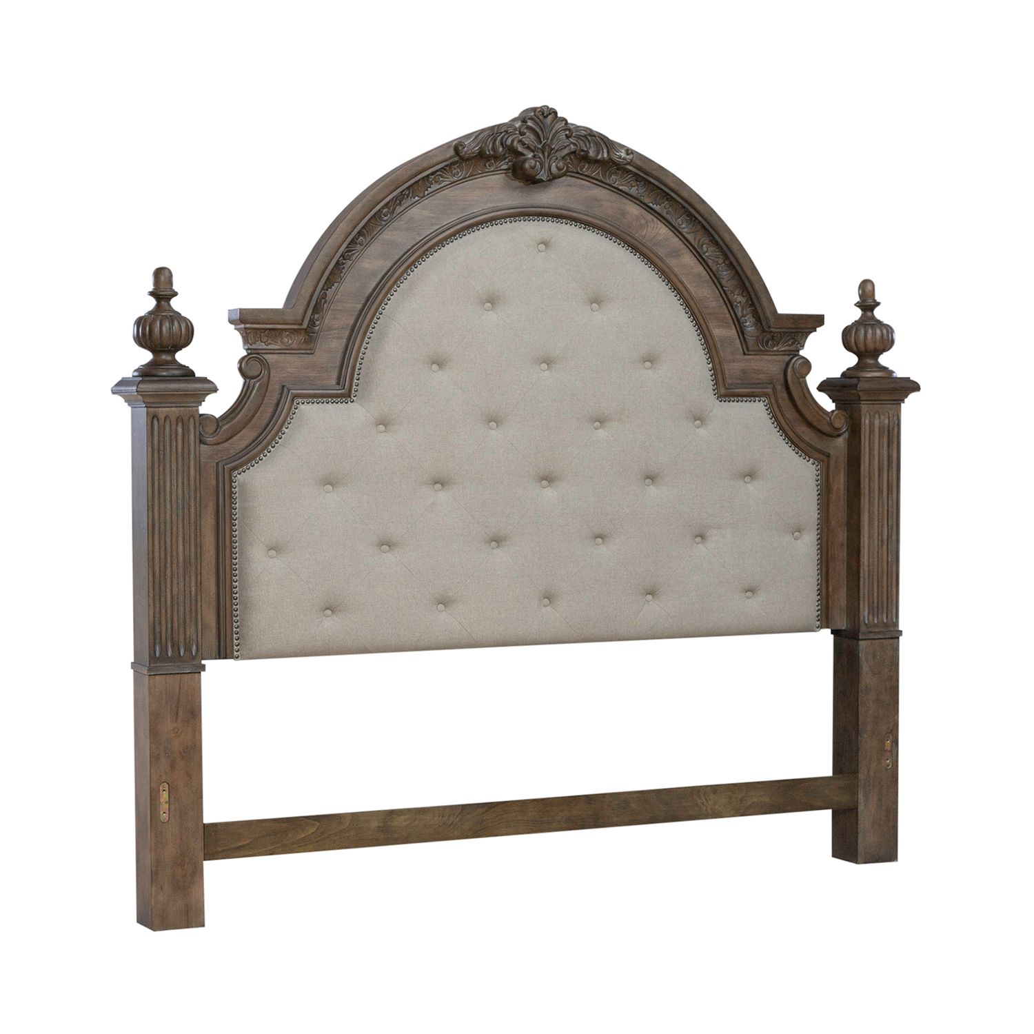 Carlisle Court Linen/Wood Poster Bedroom Set