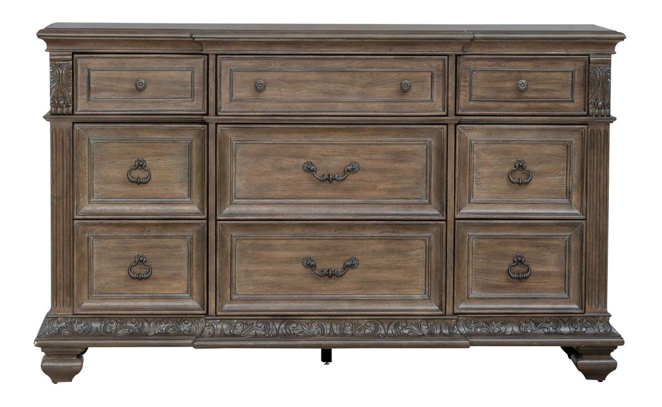 Carlisle Court Wood 9-Drawer Dresser