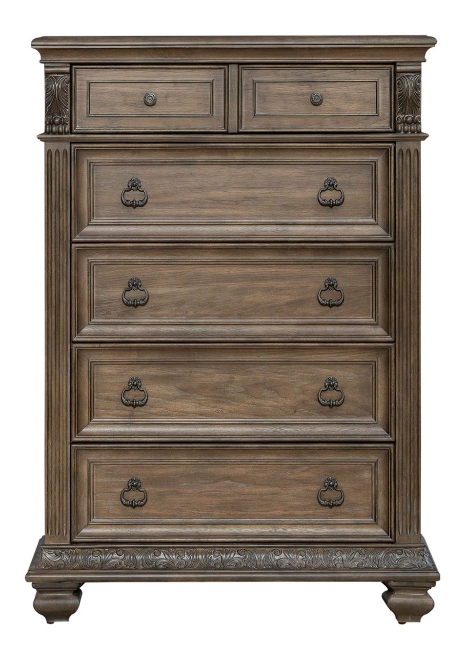 Carlisle Court Linen/Wood Poster Bedroom Set