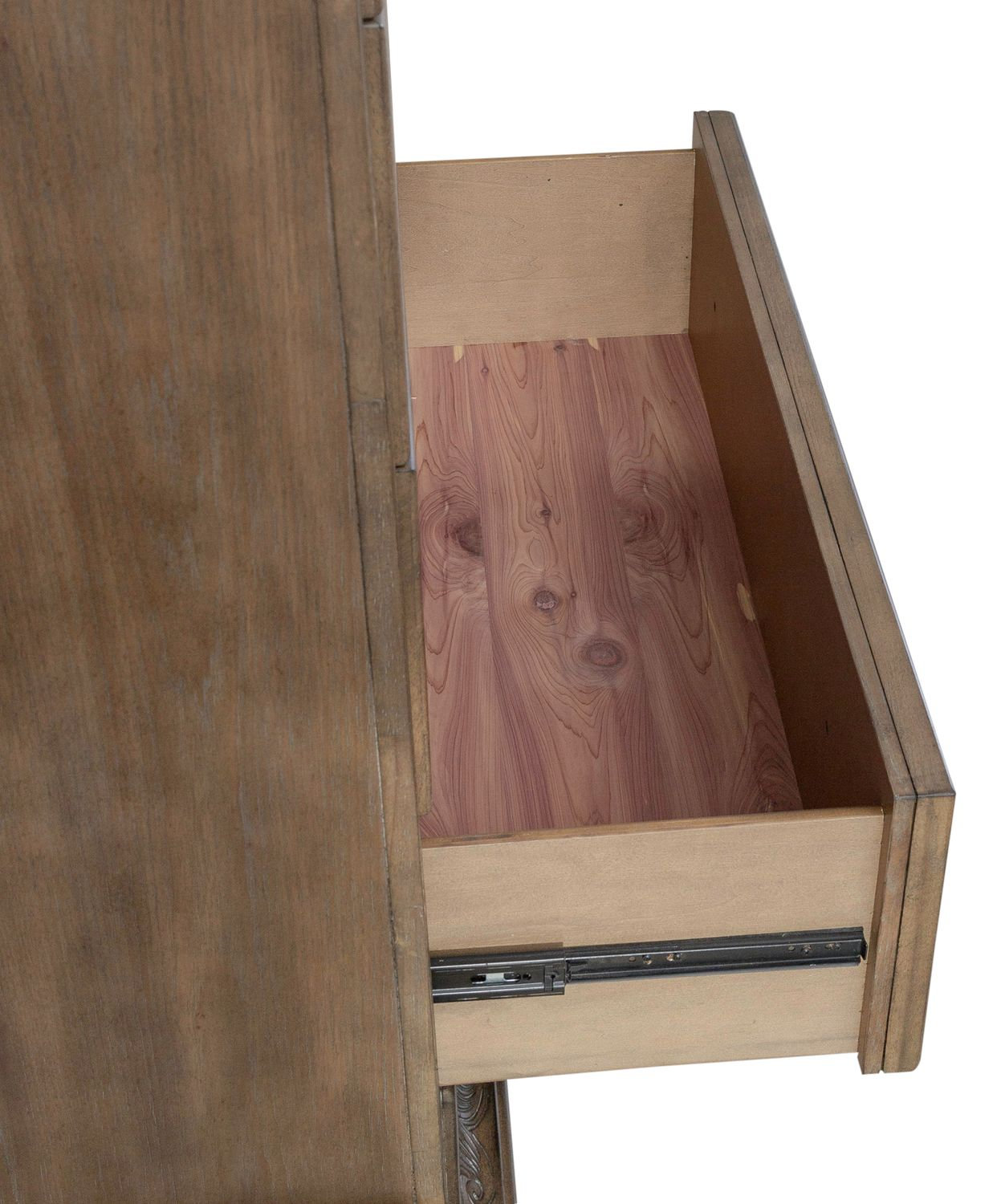 Carlisle Court Linen/Wood Poster Bedroom Set