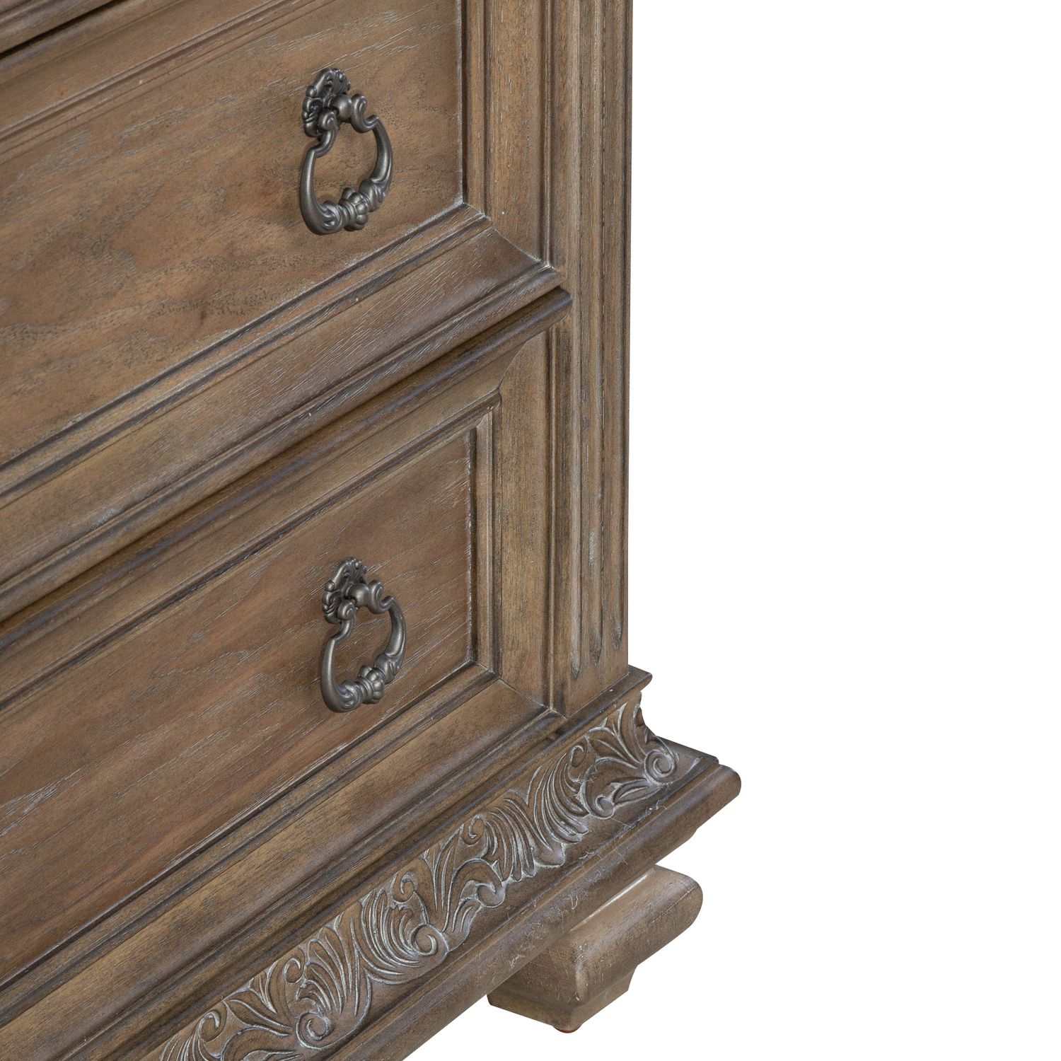 Carlisle Court Linen/Wood Poster Bedroom Set
