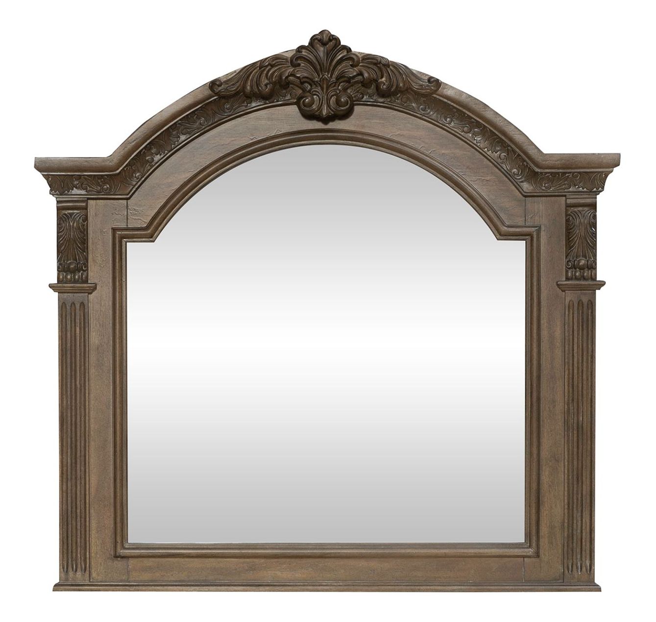Carlisle Court Arched Wood Mirror