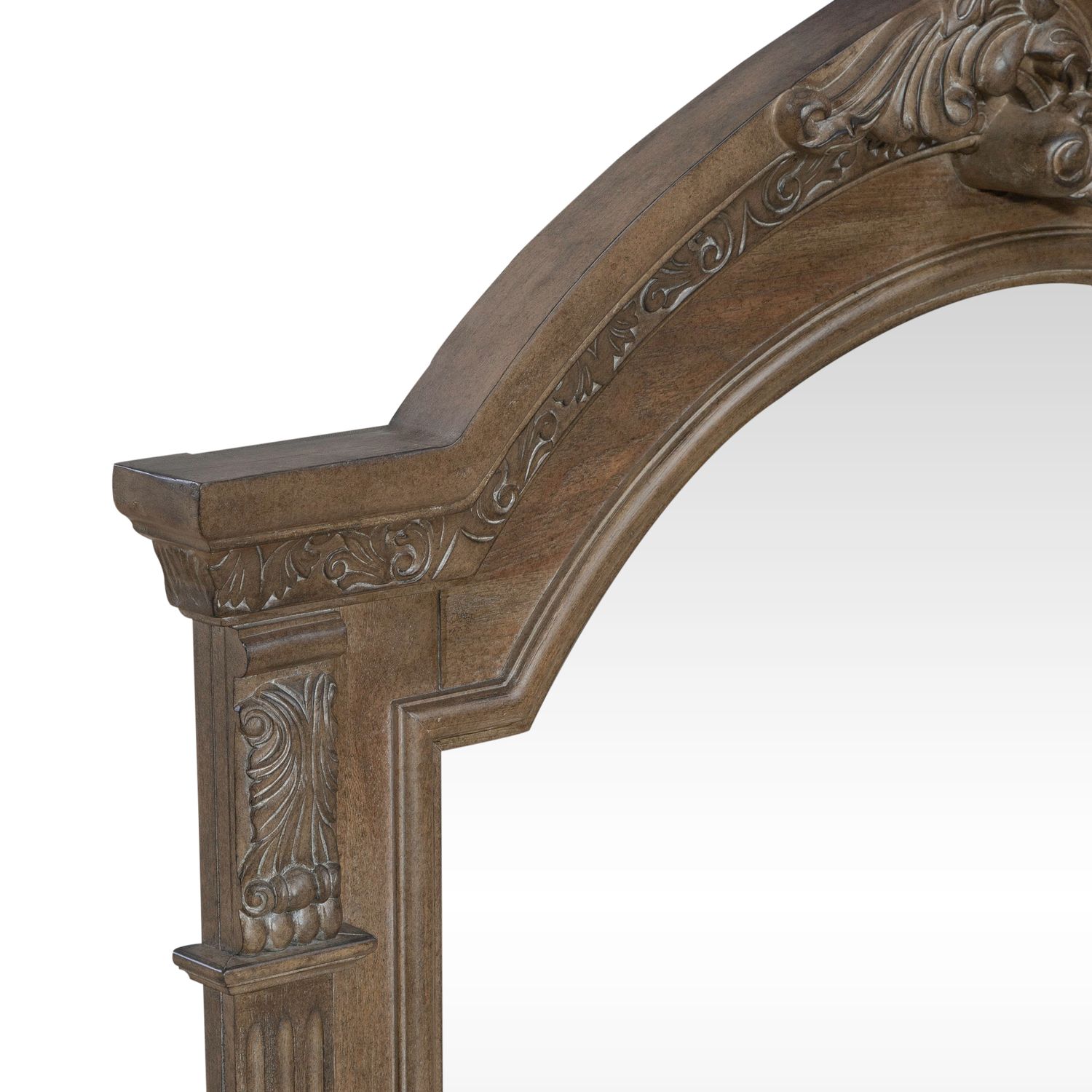 Carlisle Court Arched Wood Mirror