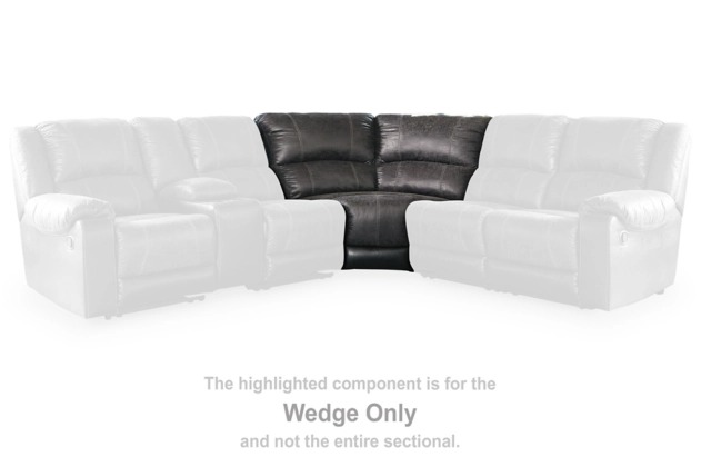 Nantahala 3-Piece Reclining Sectional with Chaise