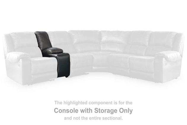 Nantahala Slate 5 Piece Reclining Sectional