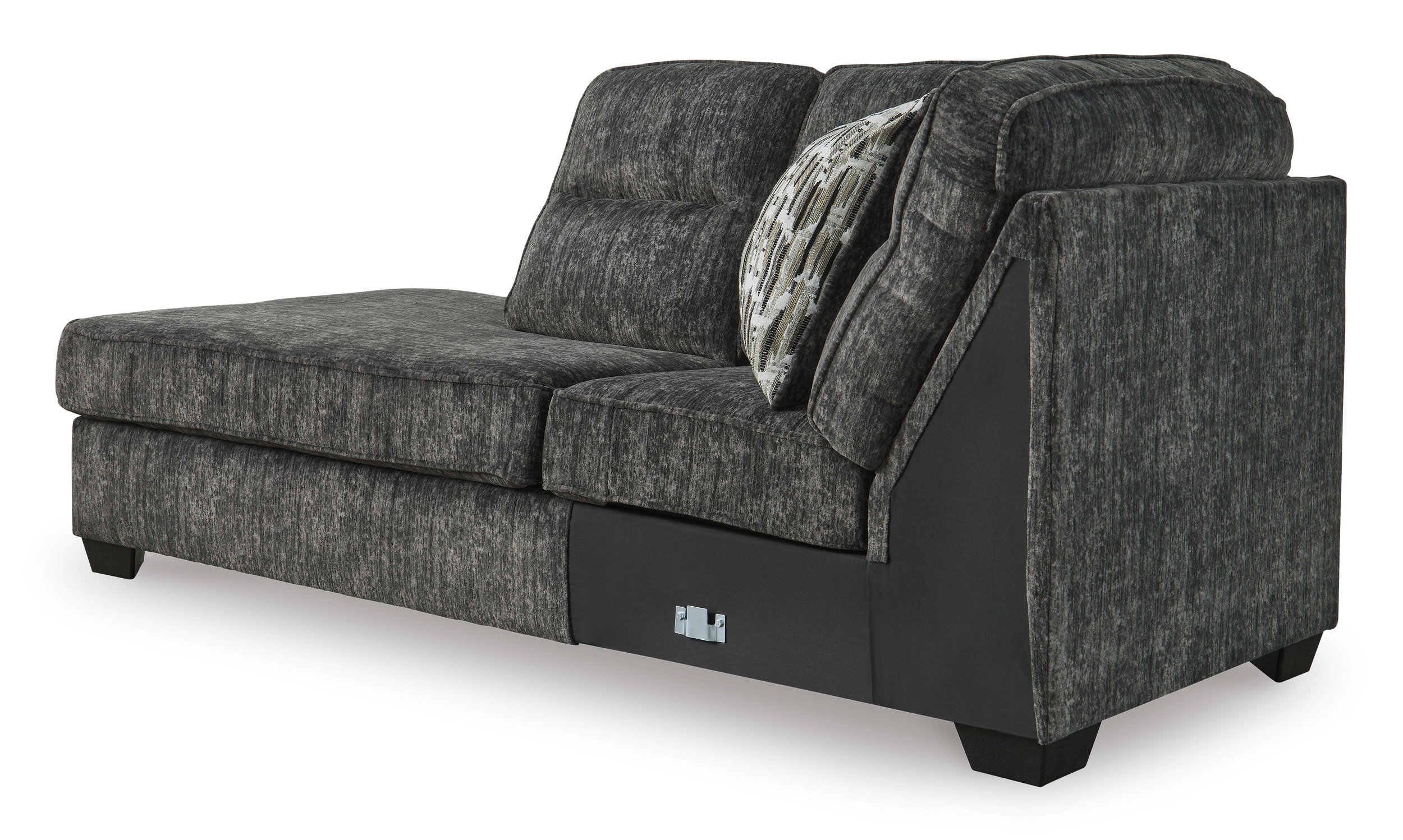 Lonoke Fabric L-Shaped 2-Piece Sectional Sofa w/Left Chaise