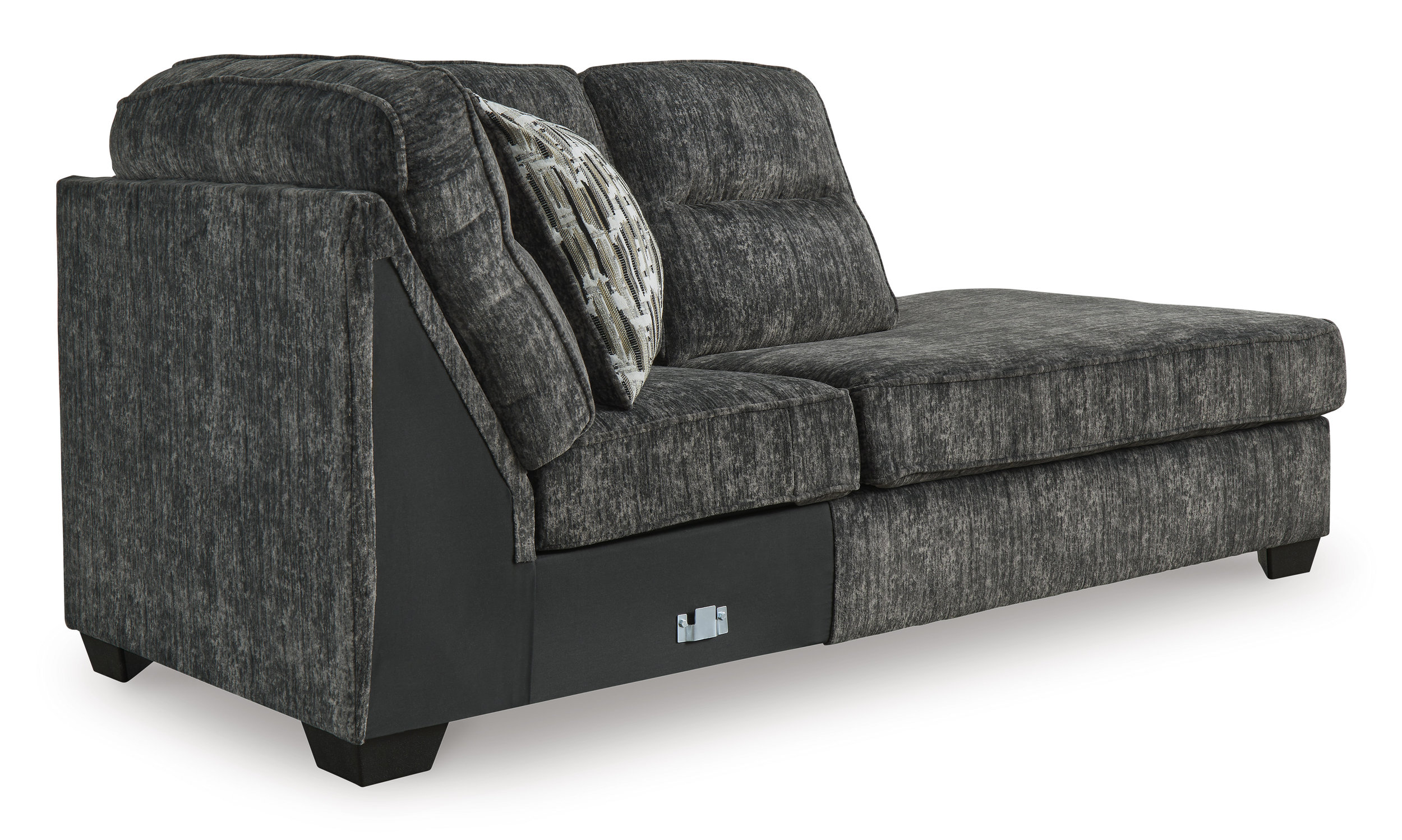 Lonoke Fabric L-Shaped 2-Piece Sectional Sofa w/Left Chaise