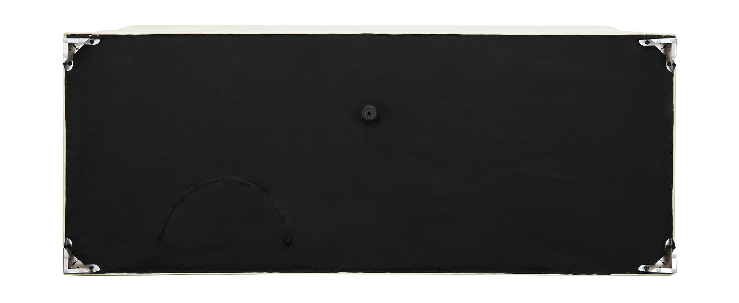 Chaviano Tufted Leatherette Sofa