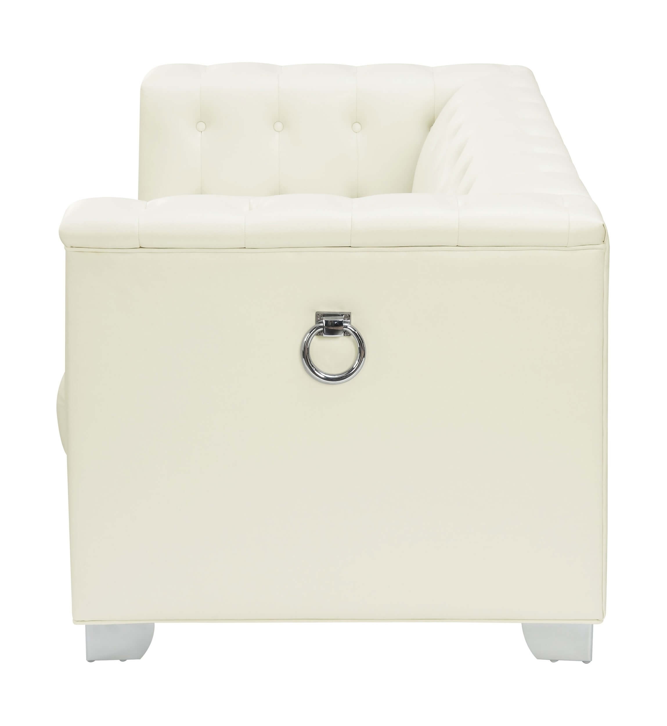 Chaviano Upholstered Track Arm Accent Chair