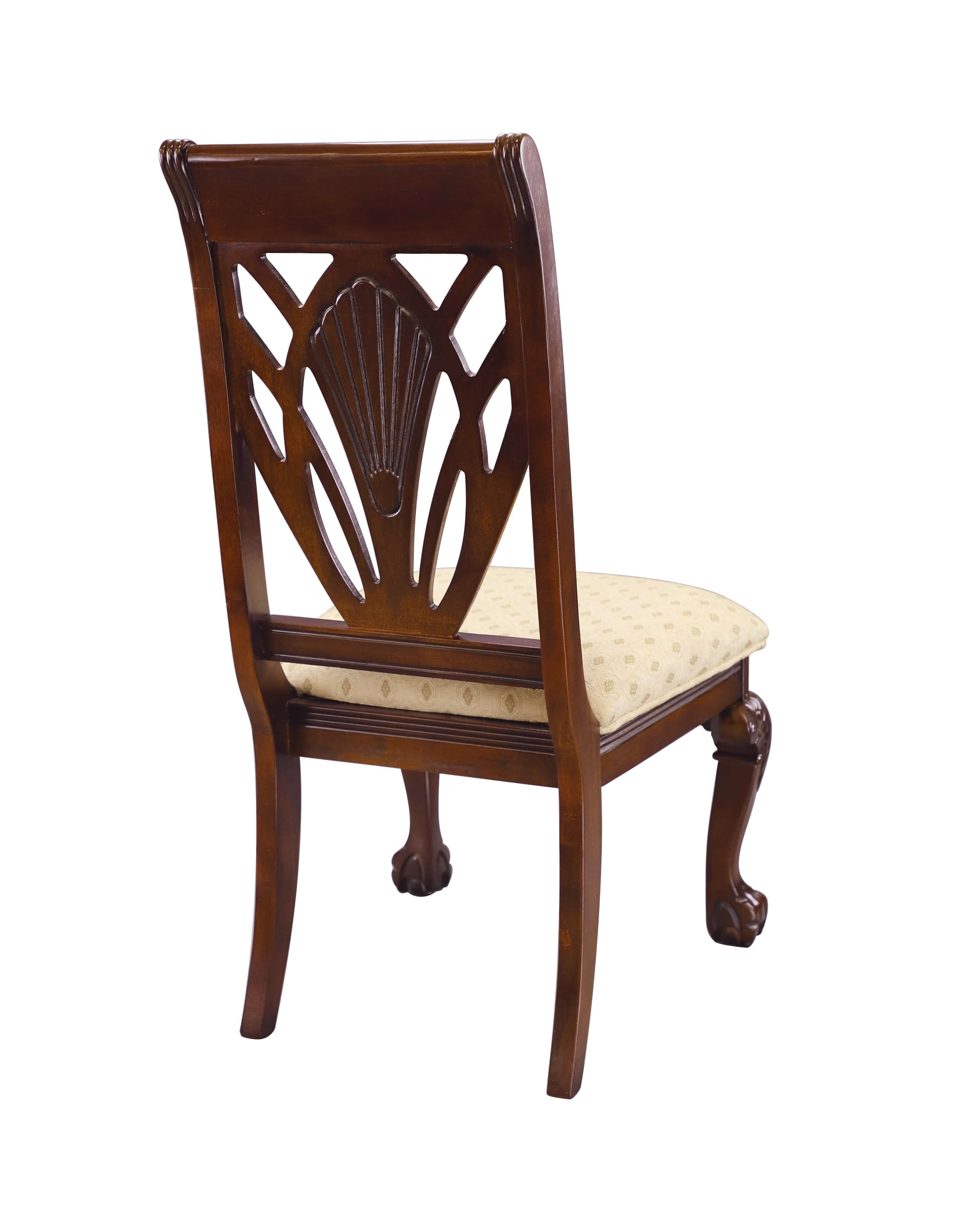 Norwich Leg Classic Fabric/Wood Dining Chair