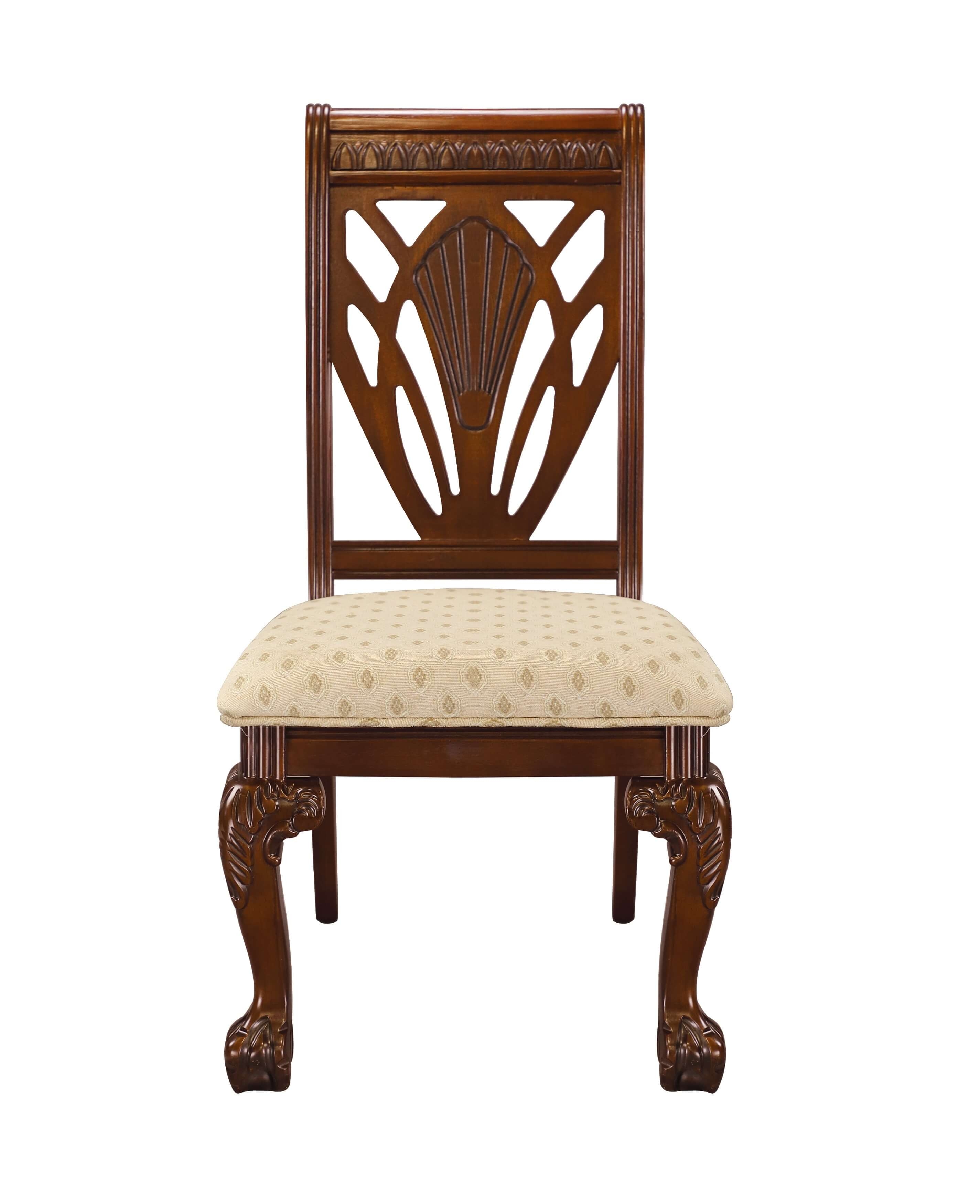 Norwich Leg Classic Fabric/Wood Dining Chair