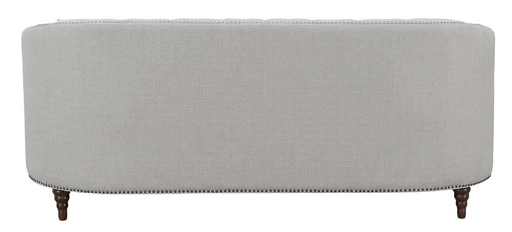 Avonlea Sloped Arm Tufted Fabric Living Room Set
