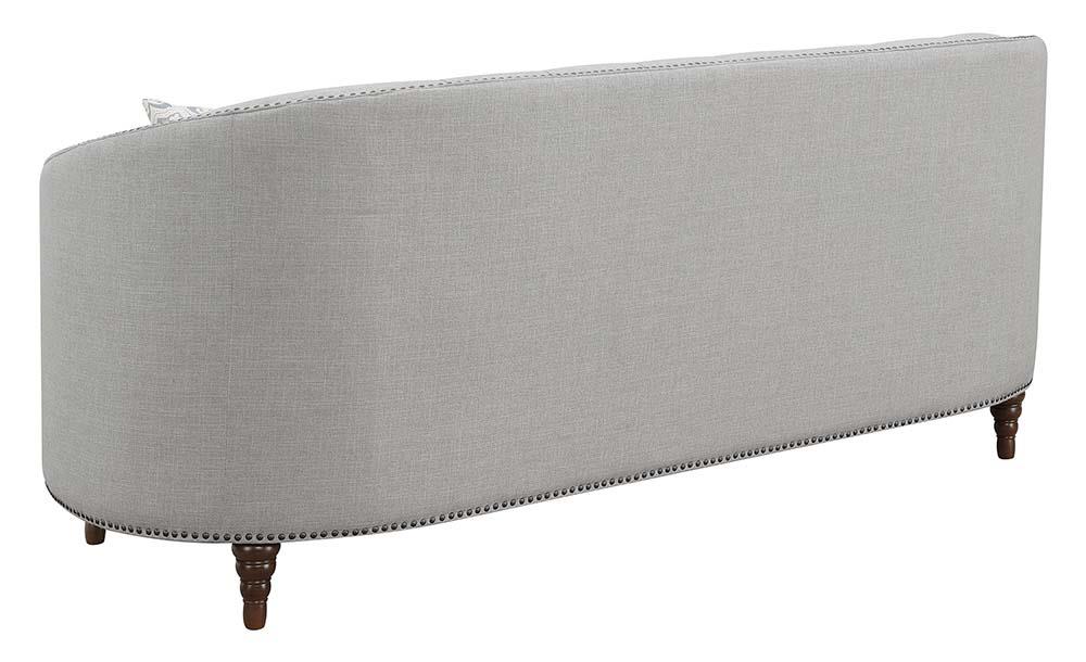 Avonlea Sloped Arm Tufted Fabric Living Room Set