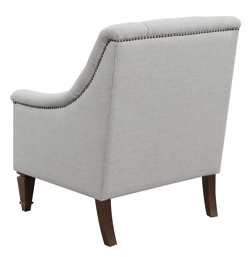 Avonlea Sloped Arm Tufted Fabric Living Room Set