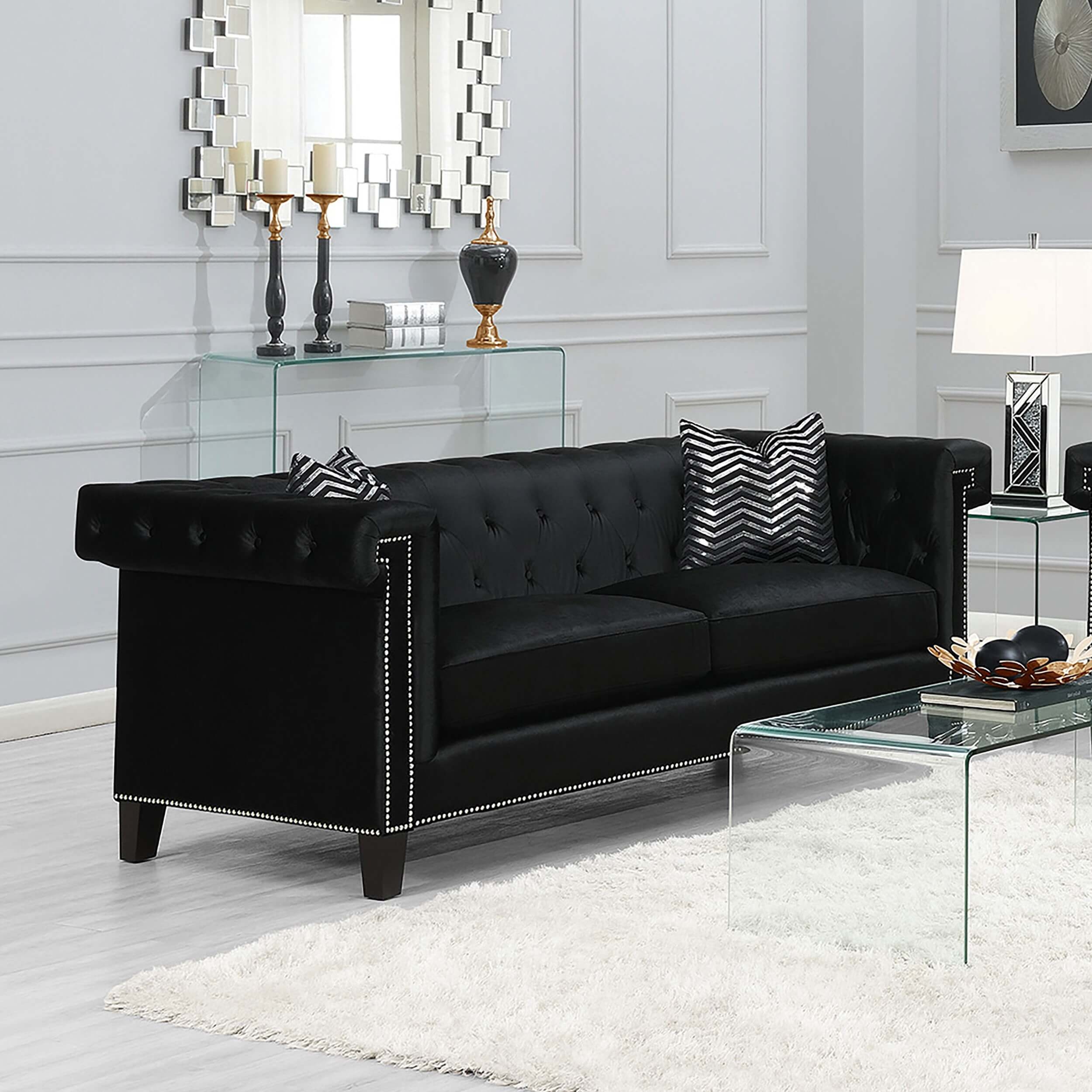 Reventlow Tufted Velvet Living Room Set