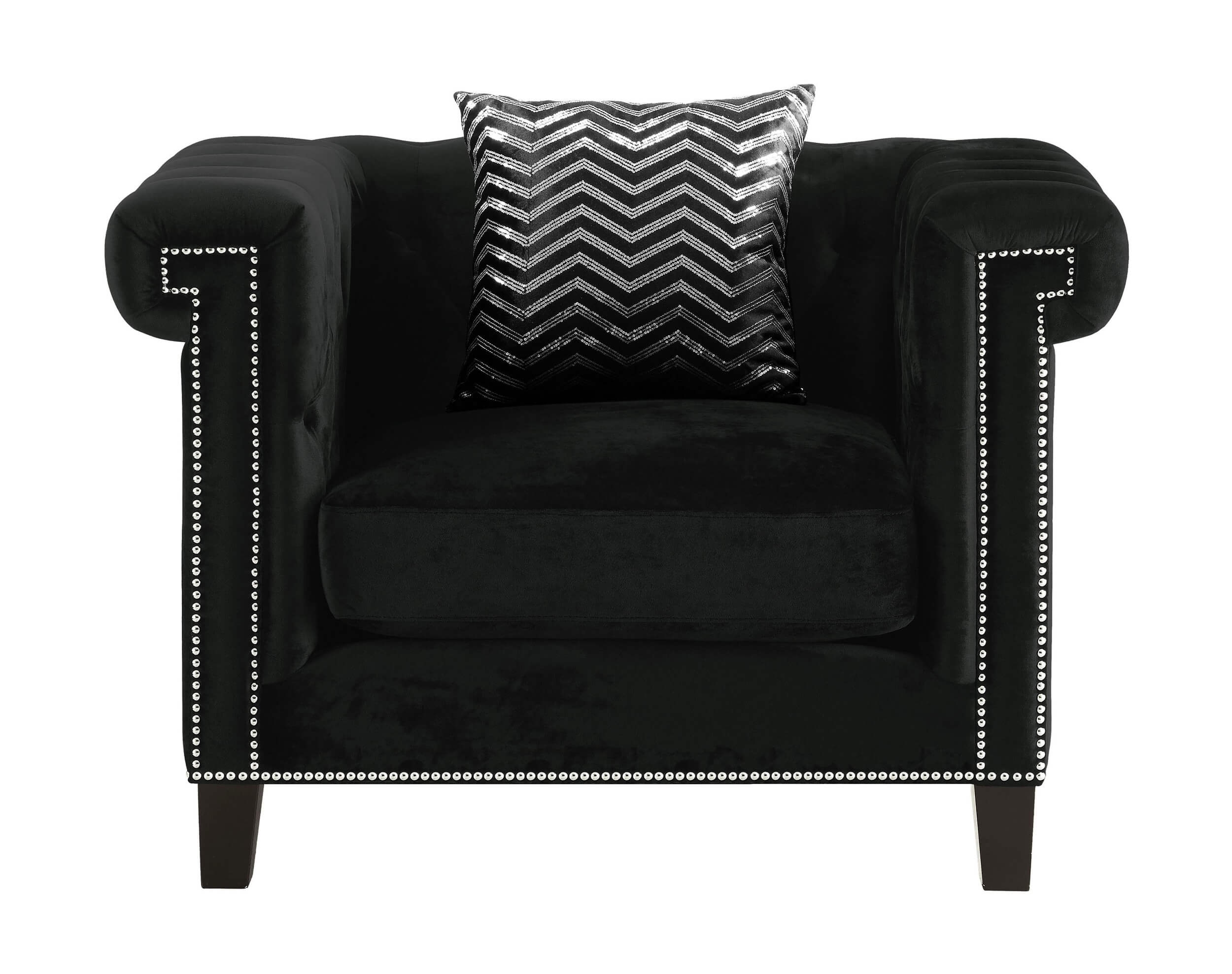Reventlow Tufted Velvet Chair