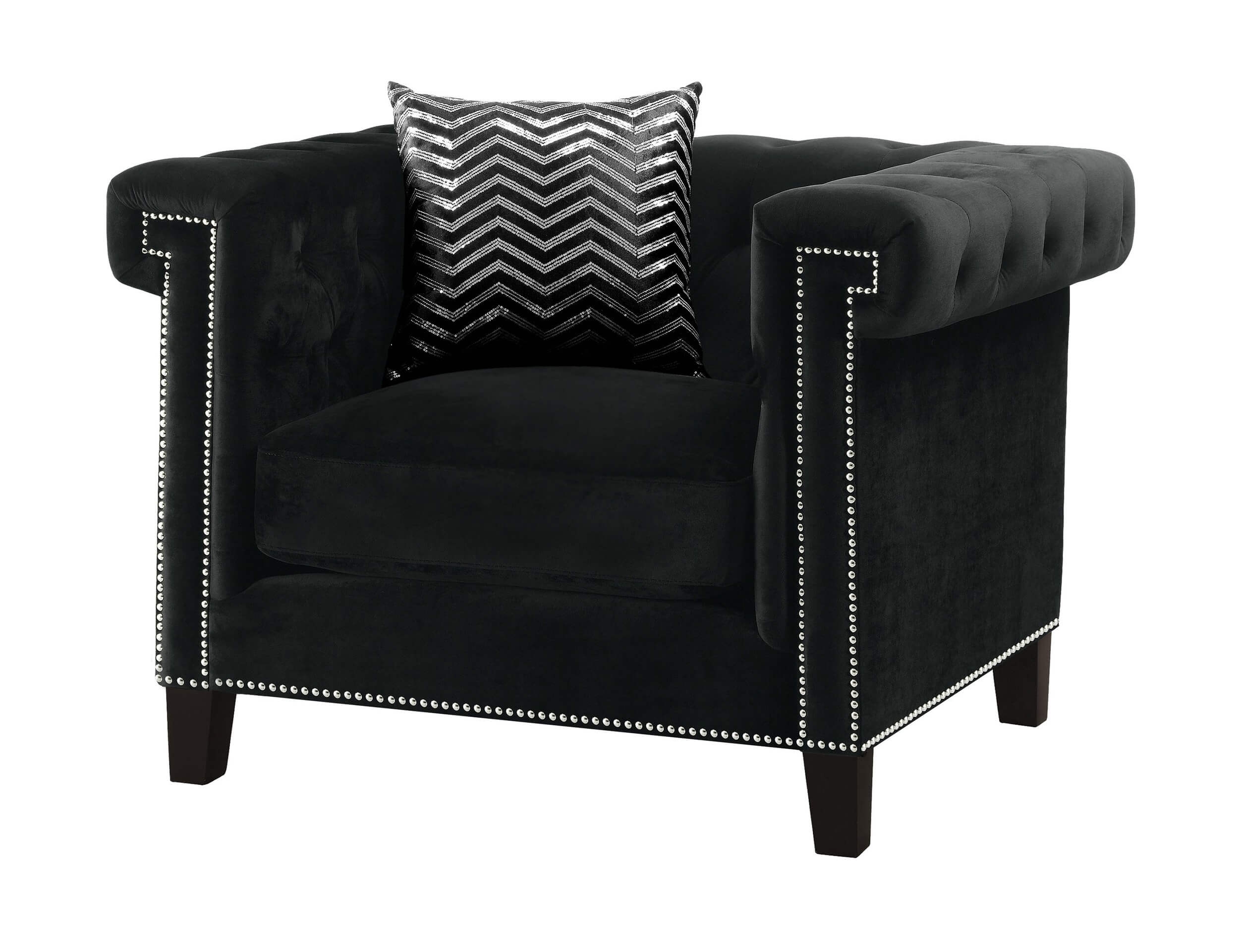 Reventlow Tufted Velvet Chair
