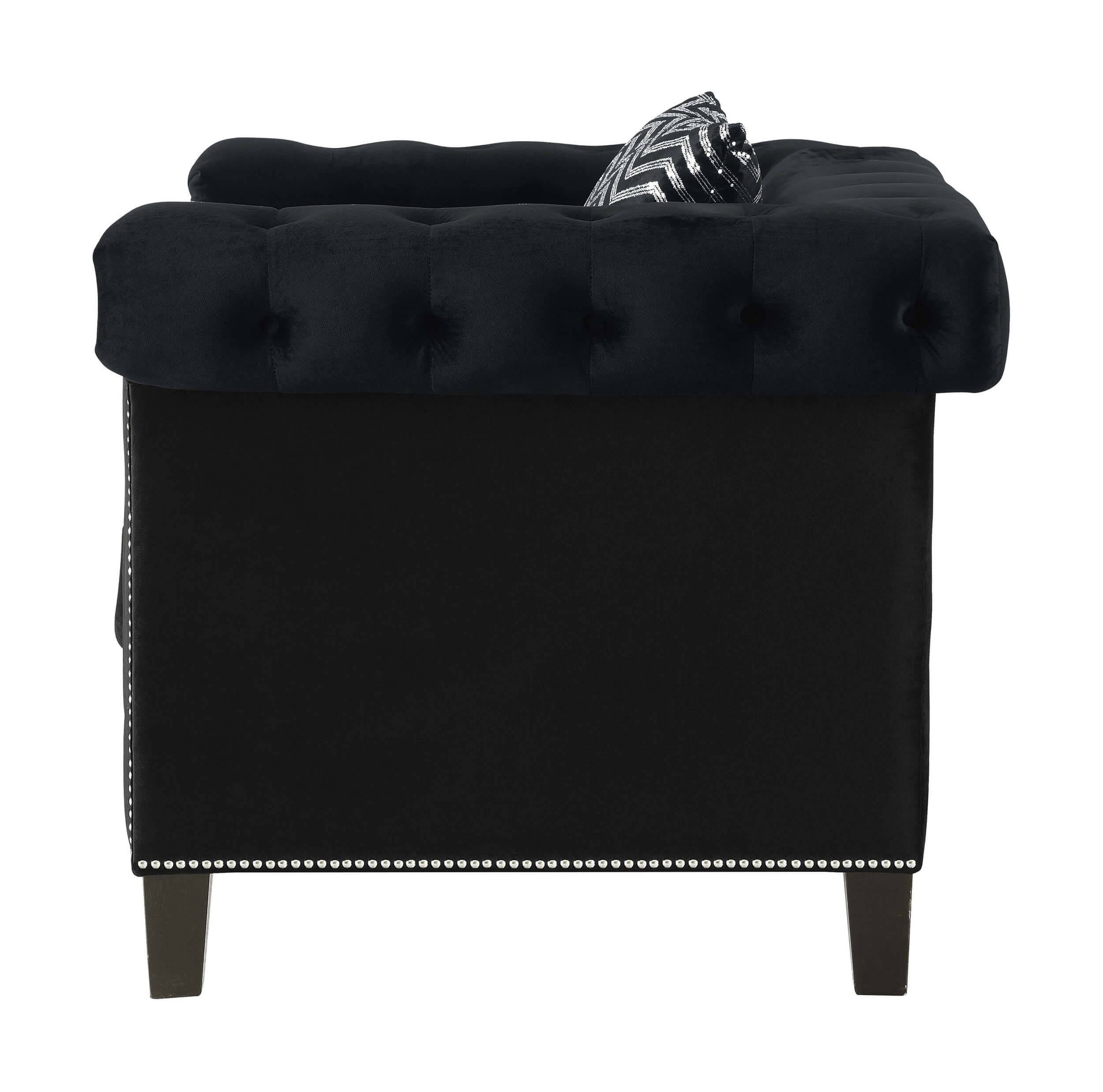 Reventlow Tufted Velvet Chair