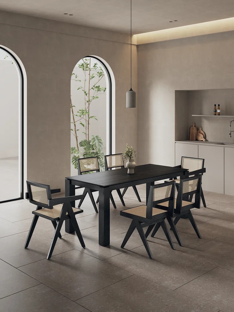Rockaway 70.86-inch Solid Wood Dining Room Set w/Hamlet Chairs