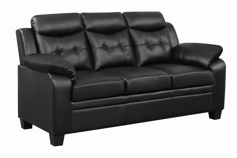 Finley Tufted Leatherette Living Room Set