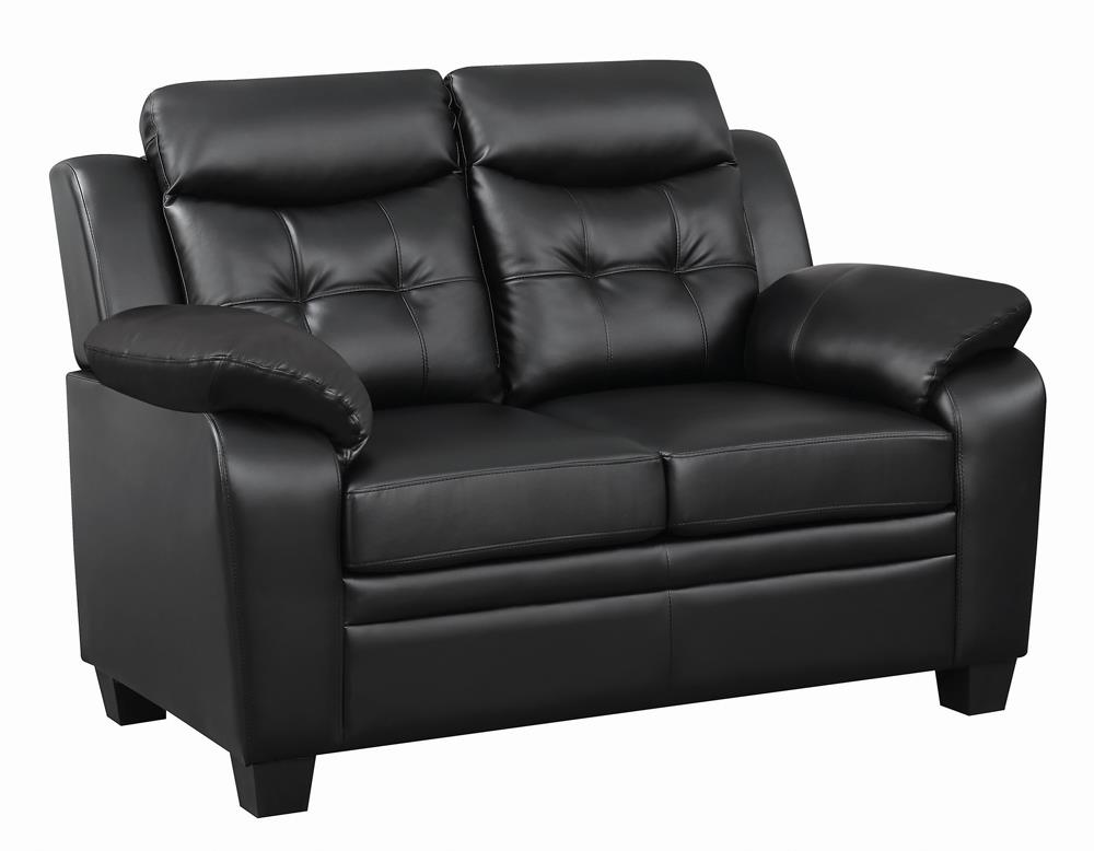 Finley Tufted Leatherette Living Room Set