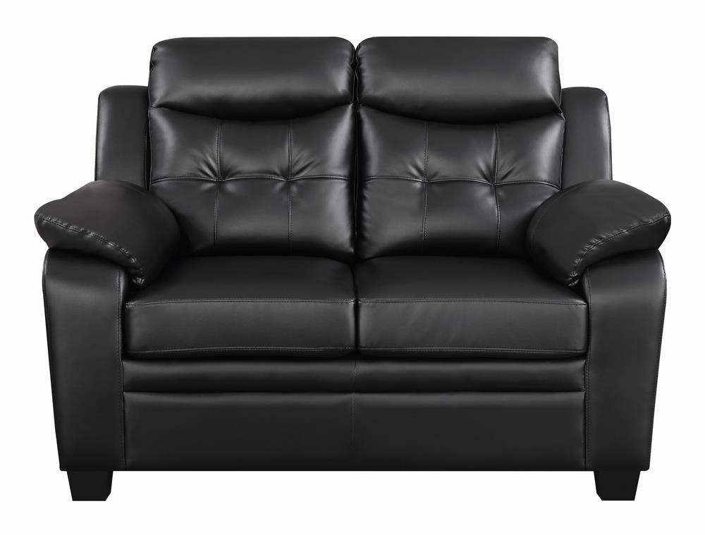 Finley Tufted Leatherette Living Room Set