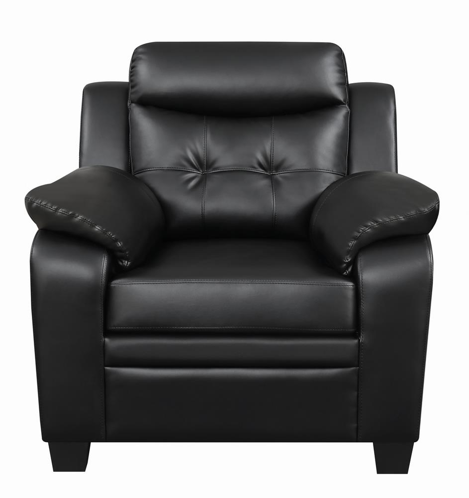 Finley Tufted Leatherette Chair