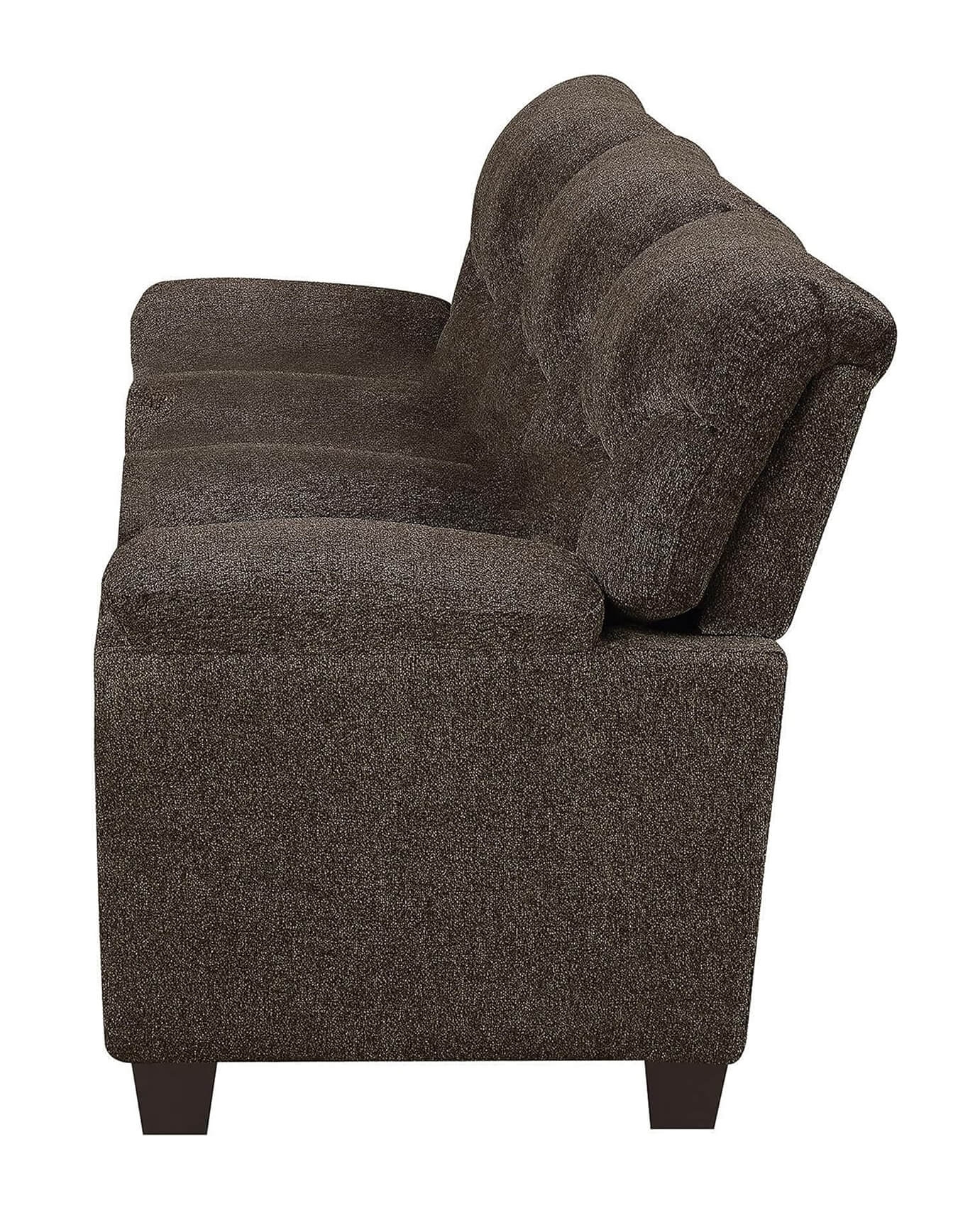 Clemintine Chenille Sofa with Nailhead Trim