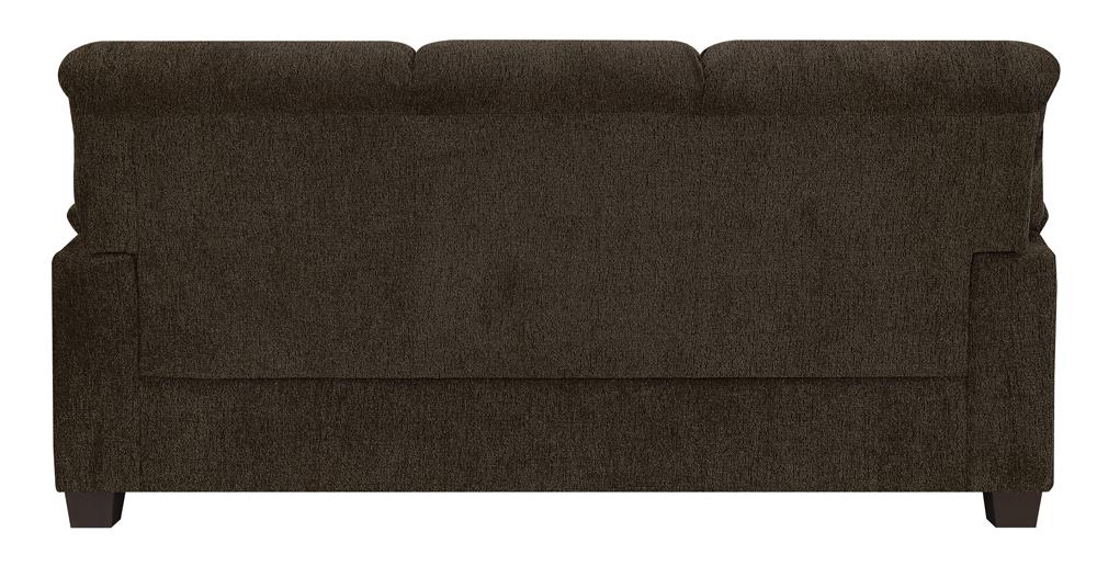 Clemintine Chenille Living Room Set with Nailhead Trim