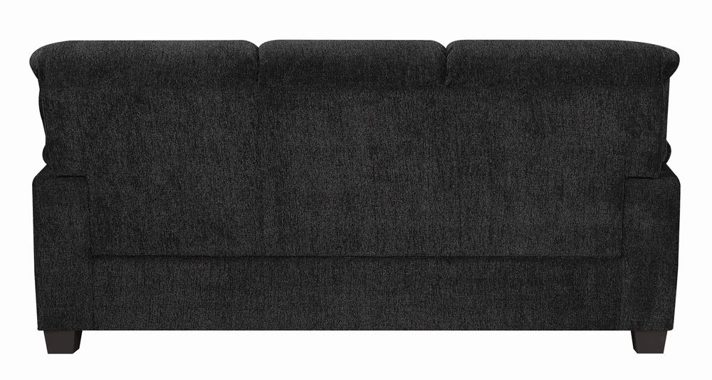 Clemintine Chenille Sofa with Nailhead Trim