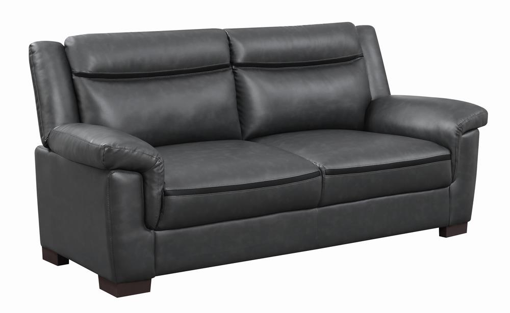 Arabella Pillow Top Leatherette Living Room Set