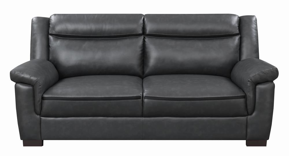 Arabella Pillow Top Leatherette Sofa