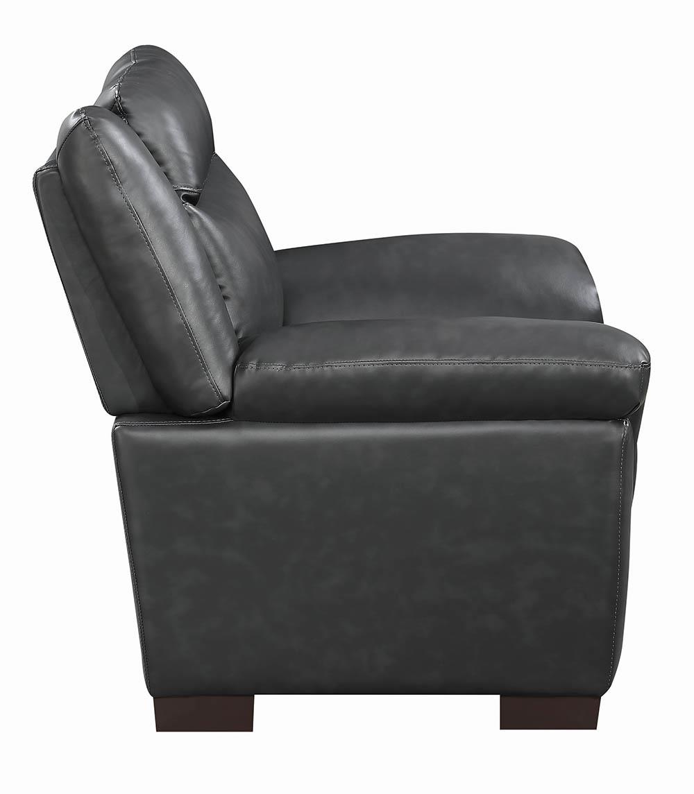 Arabella Pillow Top Leatherette Living Room Set
