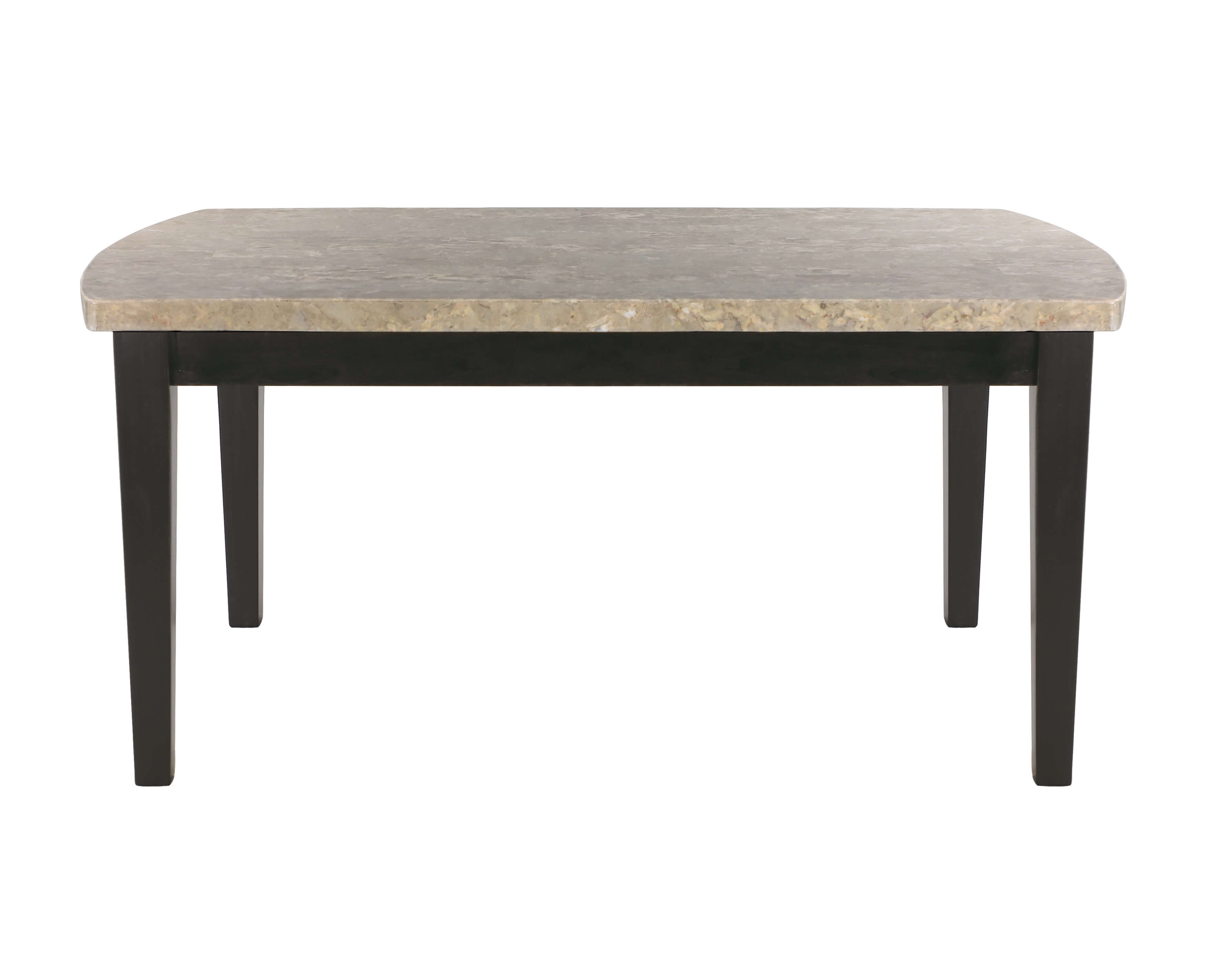 Cristo Marble/Wood Rectangle Dining Table