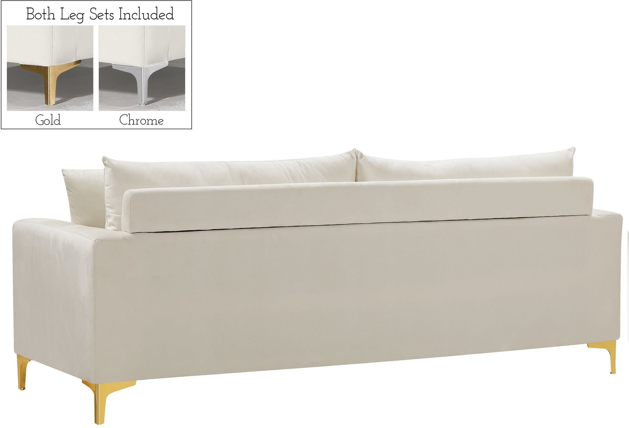 Naomi Velvet Sofa