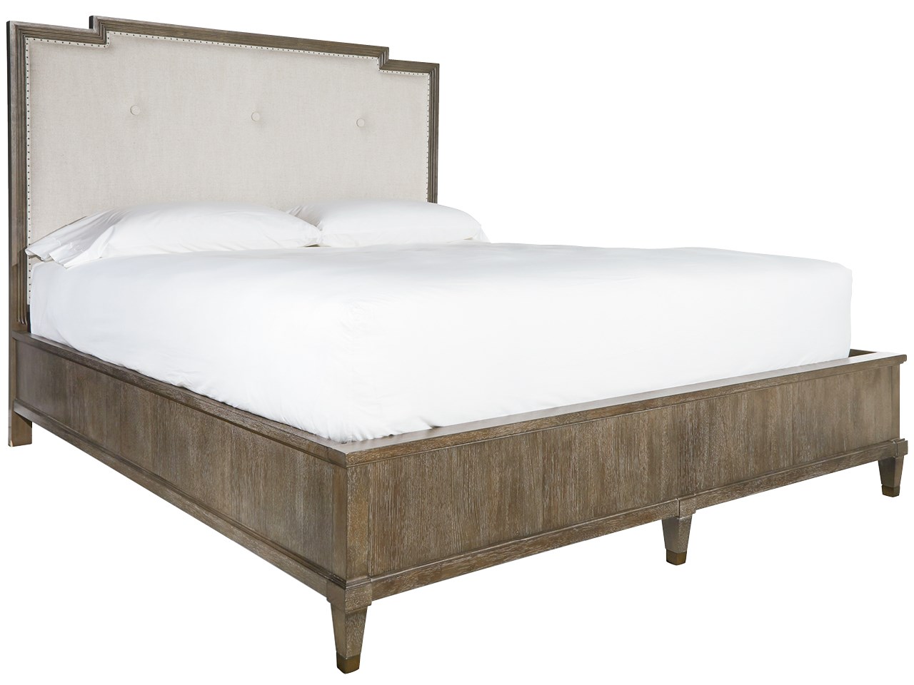 Playlist Fabric/Wood Panel Bedroom Set