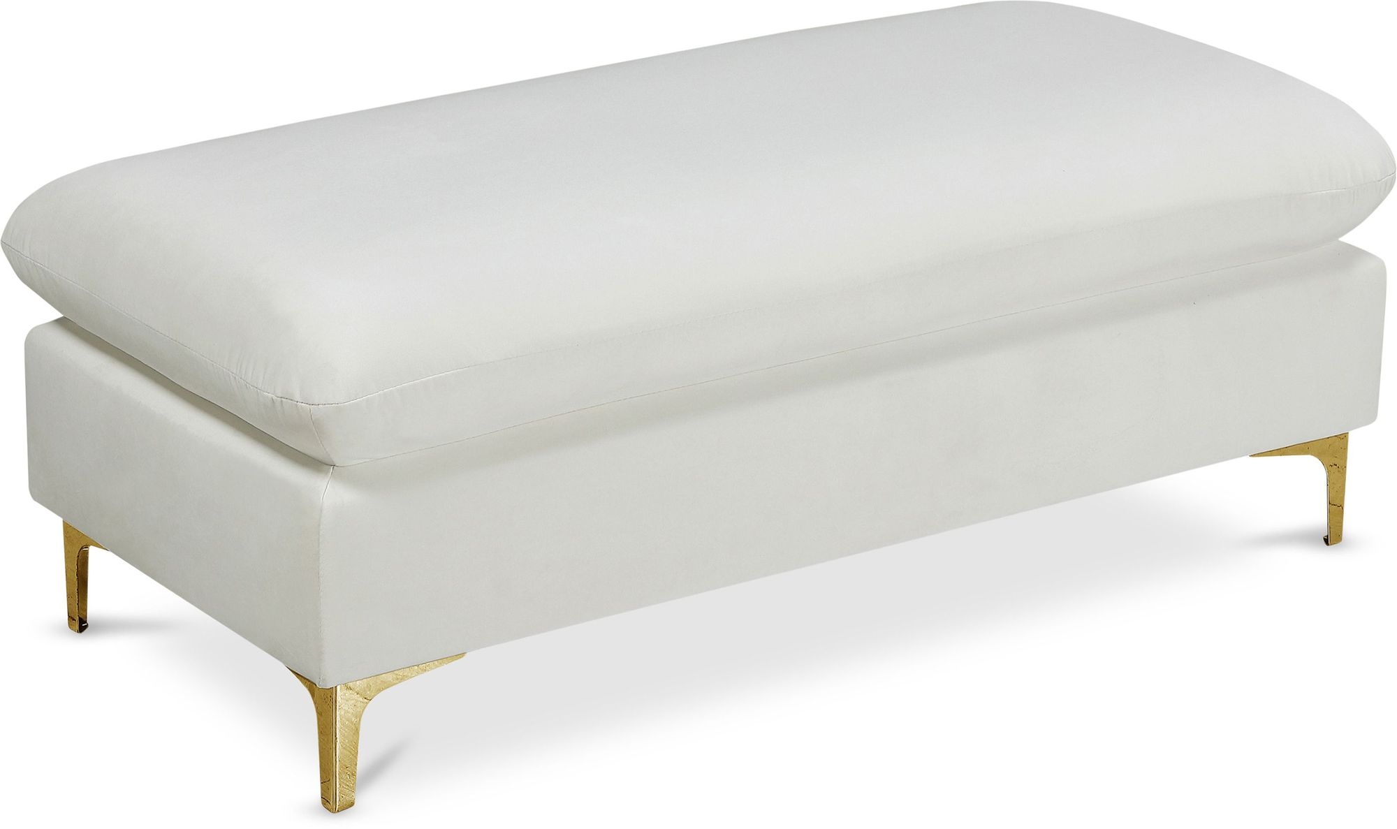 Naomi Velvet Ottoman/Bench
