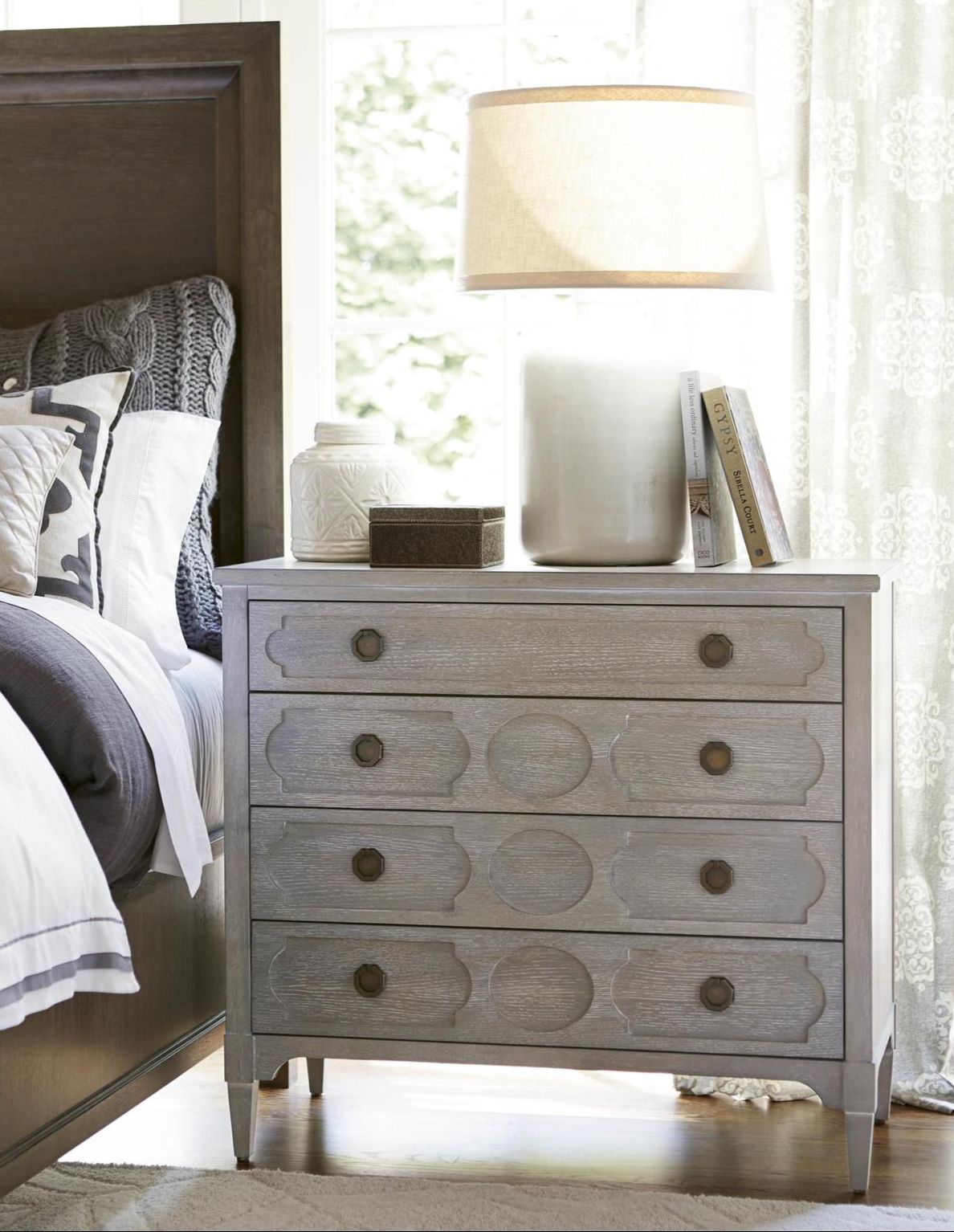 Playlist Wood Chest w/4 Drawers