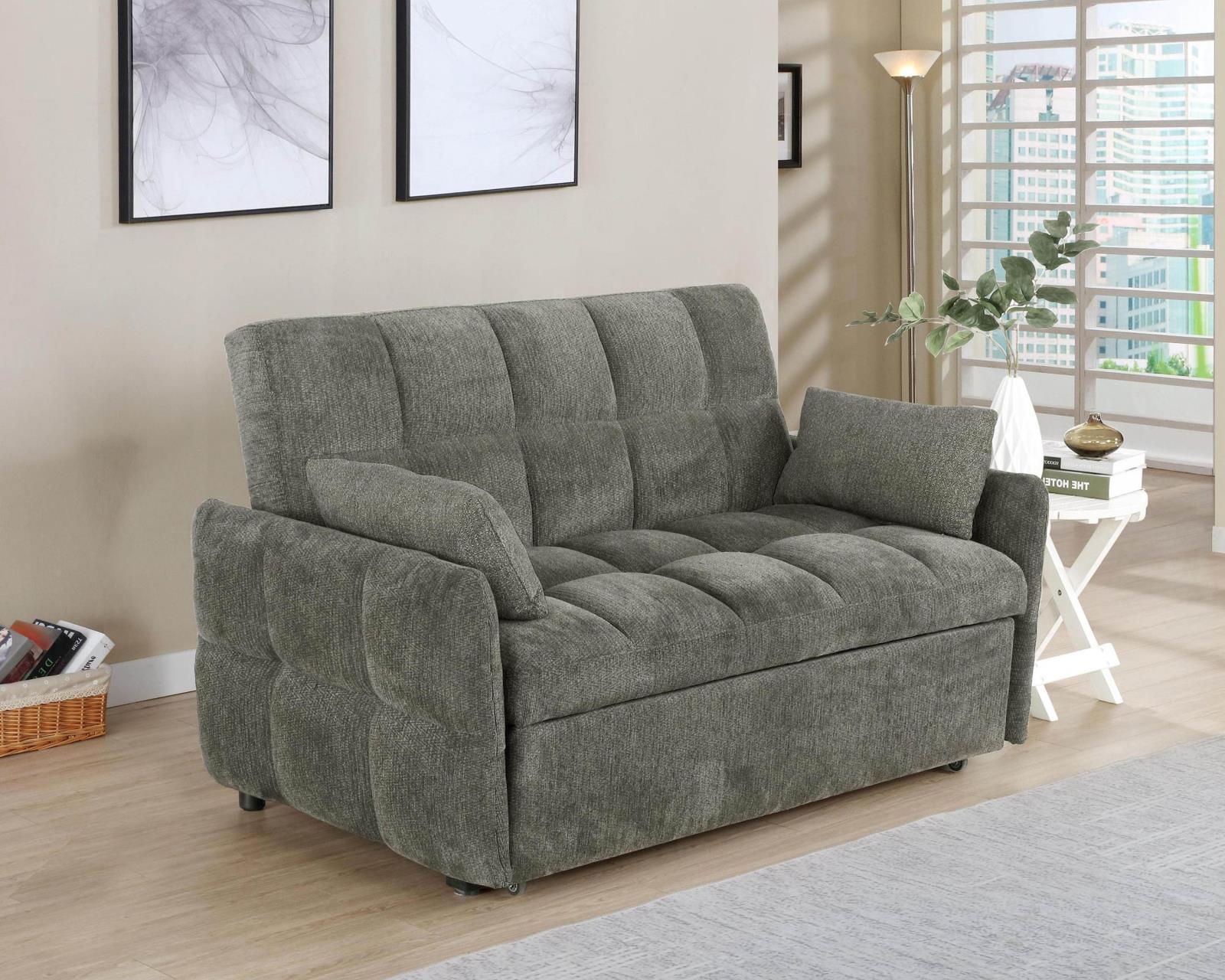 Coaster Living Room Cotswold Upholstered Convertible Sleeper 