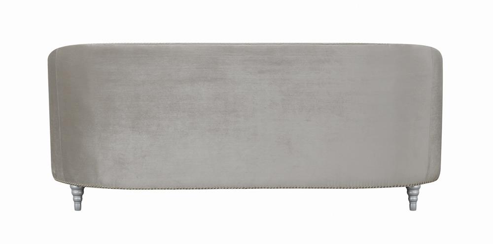 Avonlea Sloped Arm Tufted Fabric Living Room Set