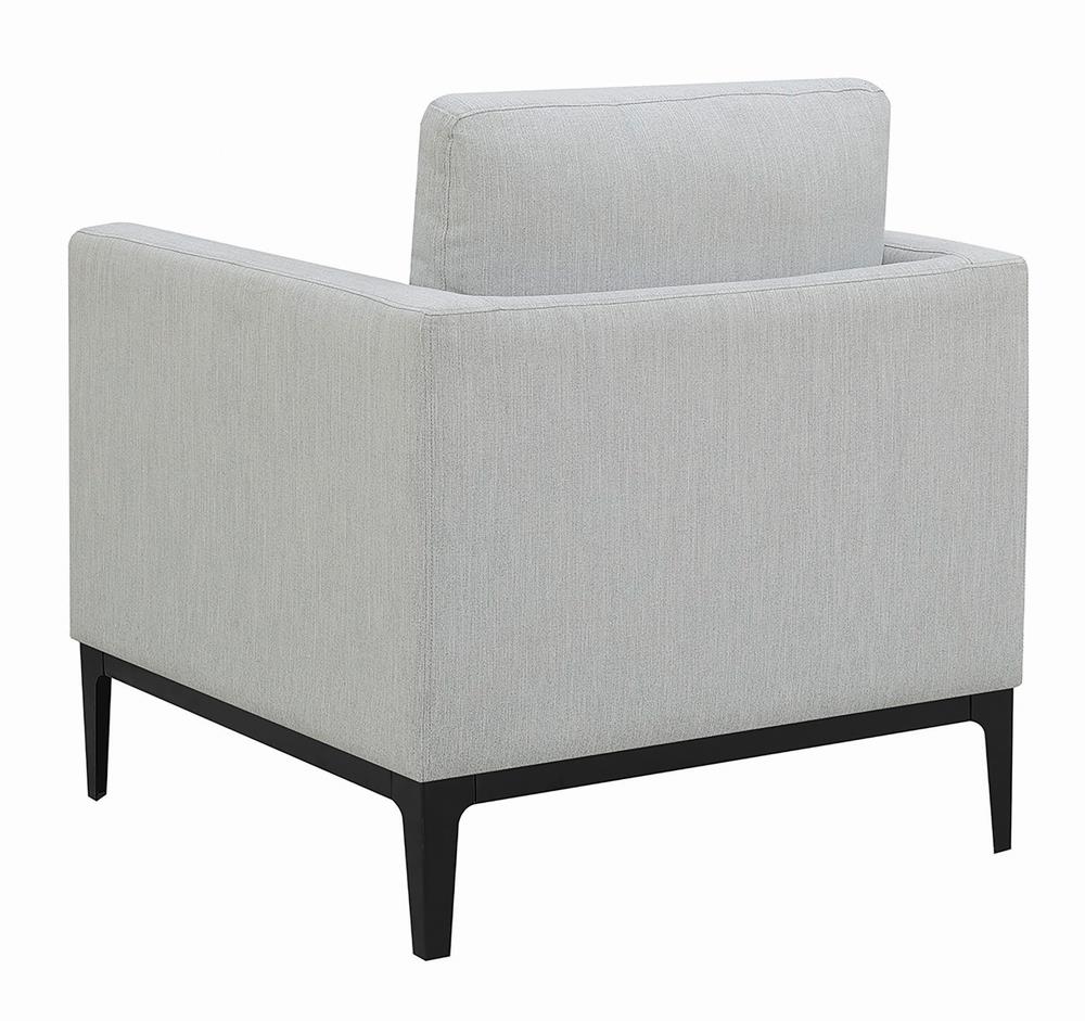 Apperson Cushioned Back Fabric Arm Chair