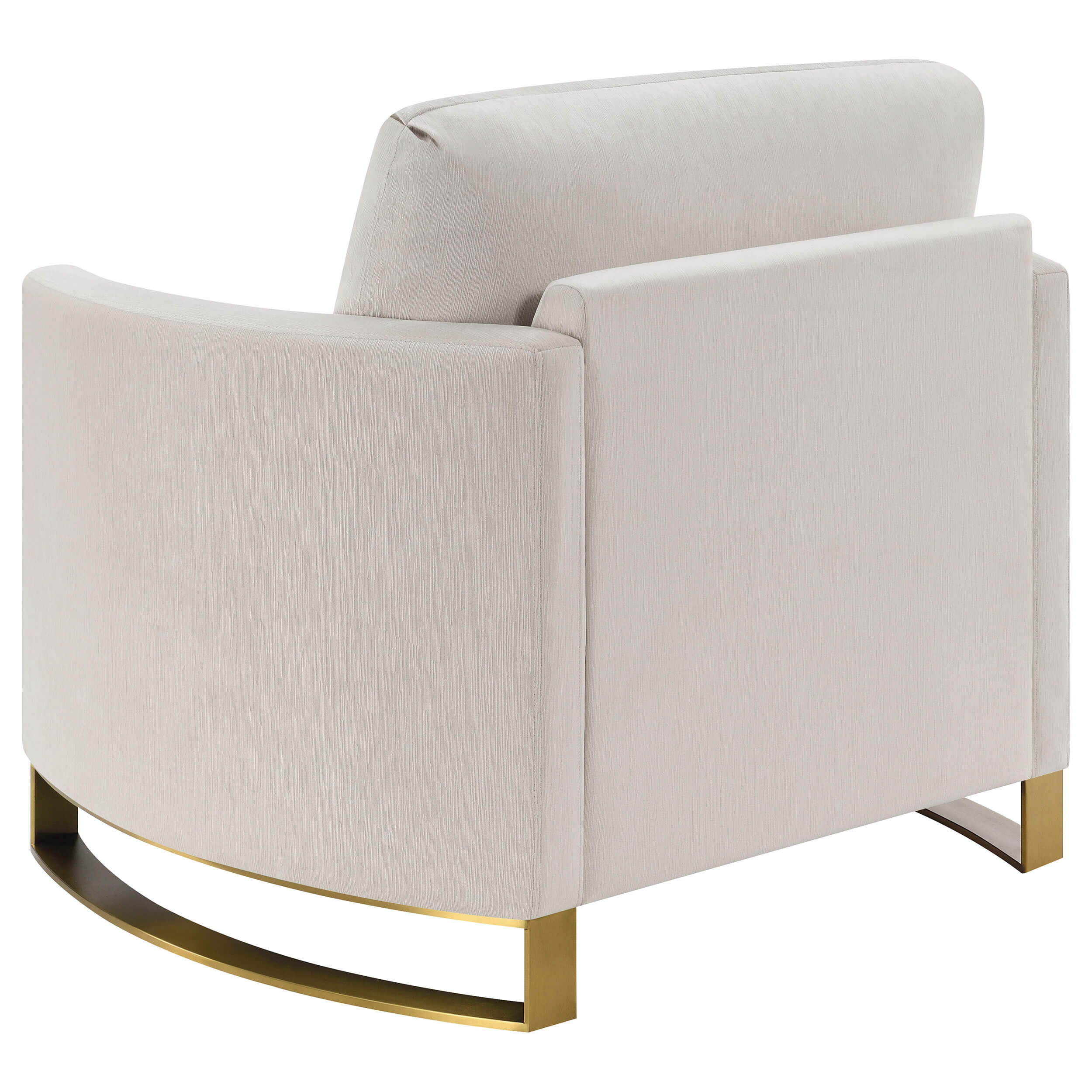 Corliss Chenille Arched Arms Living Room Set