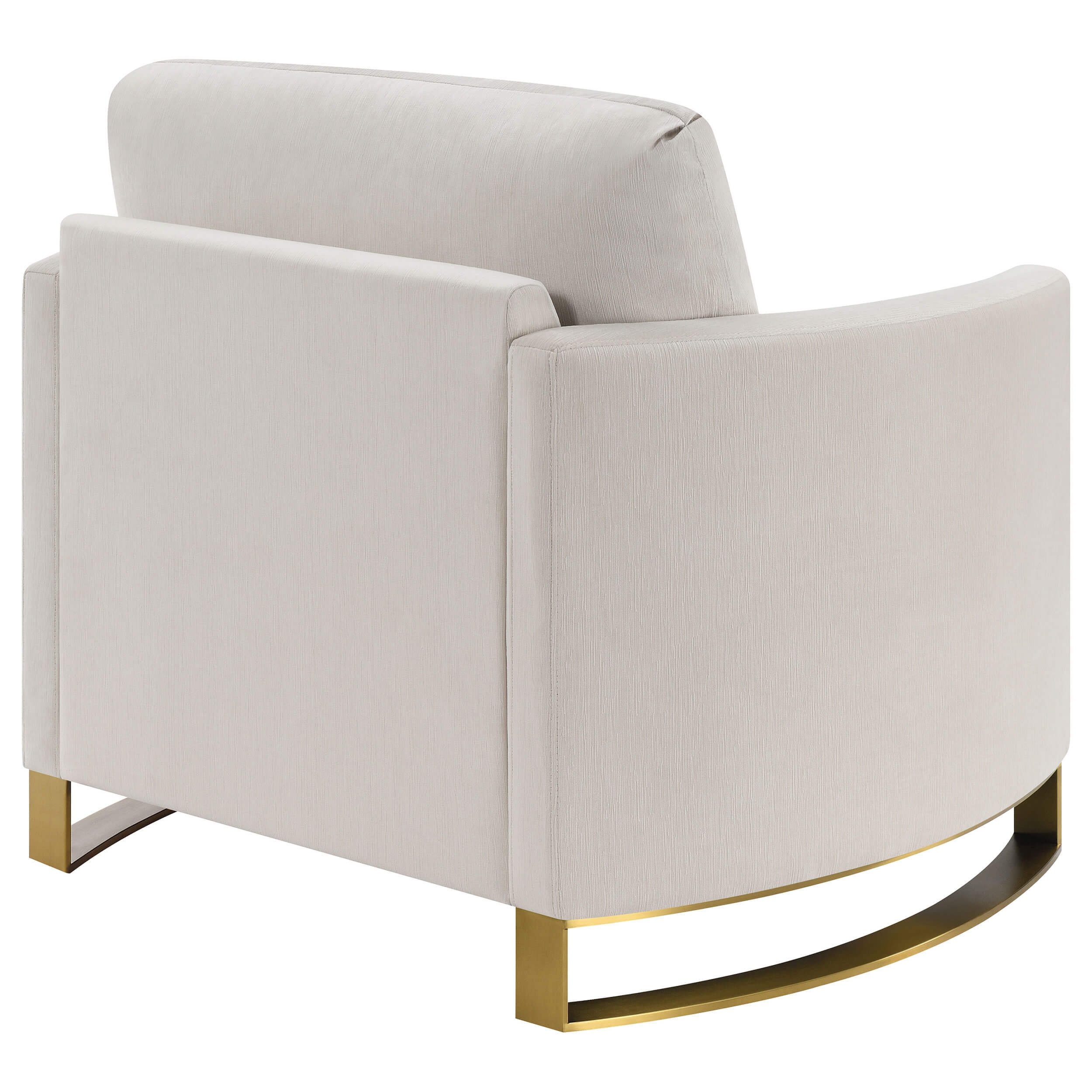 Corliss Chenille Arched Arms Chair